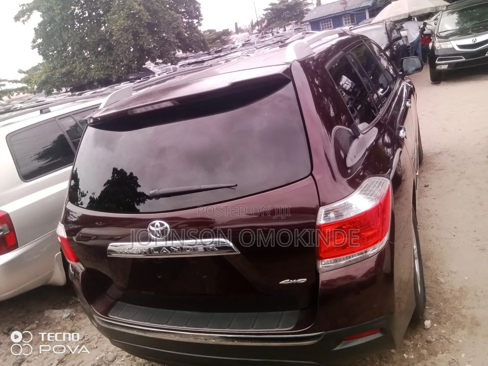 Toyota Highlander Limited 3.5l 4WD 2013 Maroon