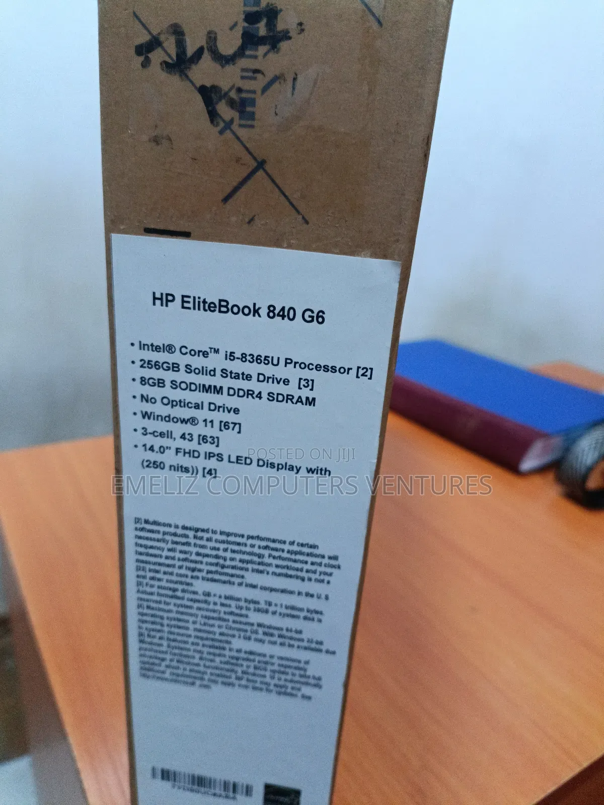 New Laptop HP EliteBook 840 G6 8GB Intel Core I5 SSD 256GB