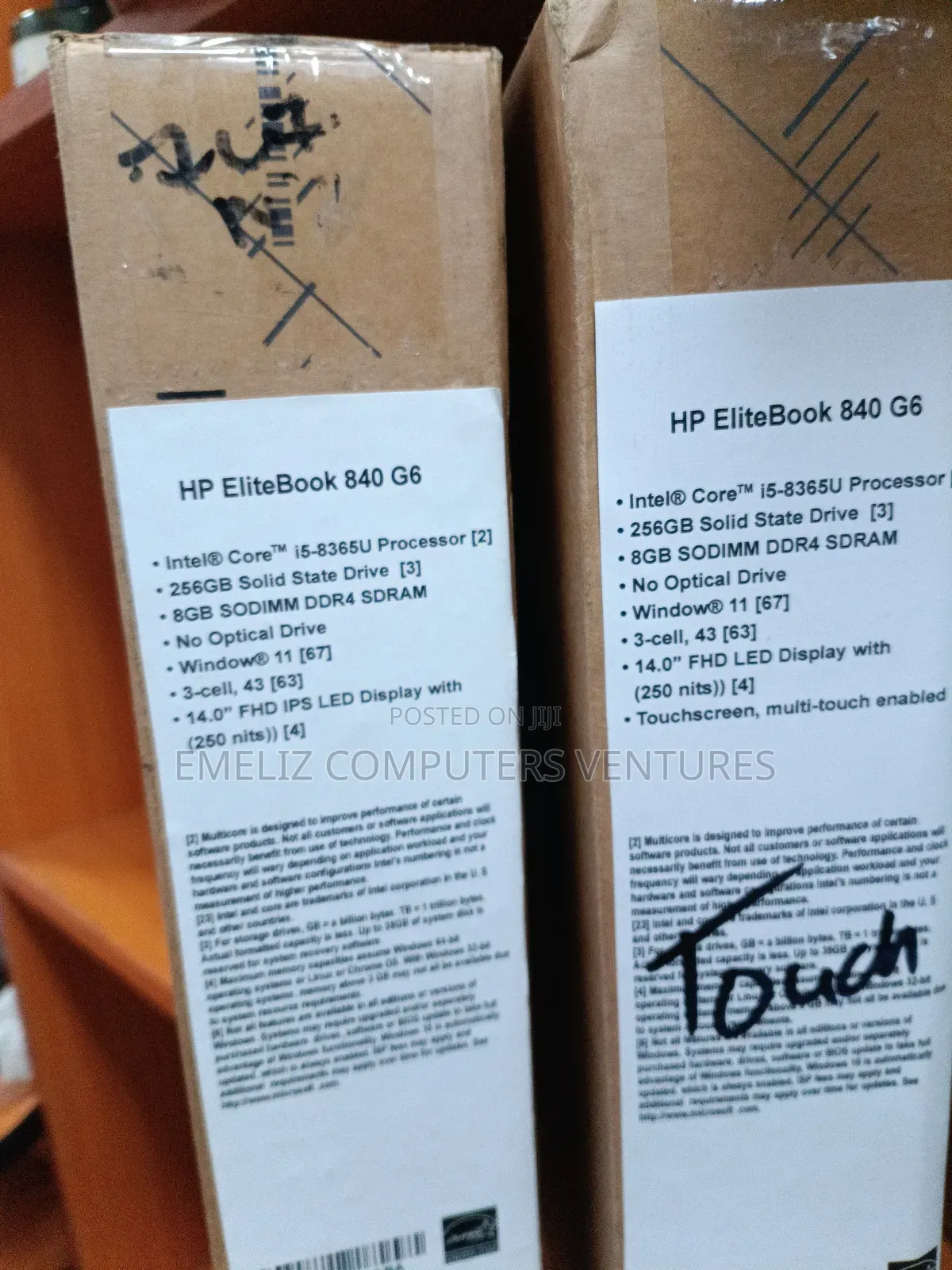 New Laptop HP EliteBook 840 G6 8GB Intel Core I5 SSD 256GB