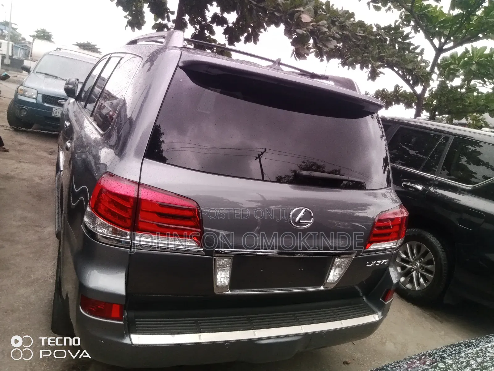 Lexus LX 570 AWD 2016 Gray