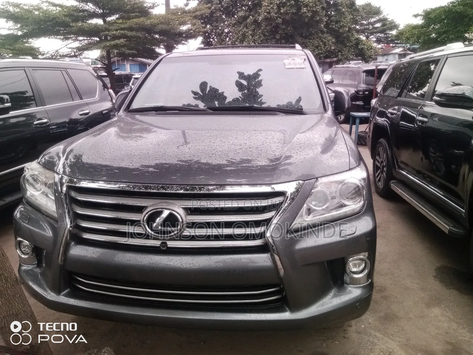 Lexus LX 570 AWD 2016 Gray