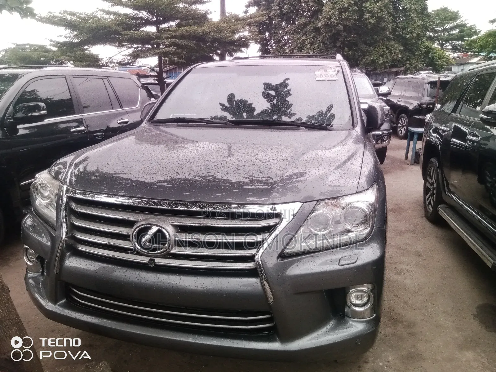 Lexus LX 570 AWD 2016 Gray