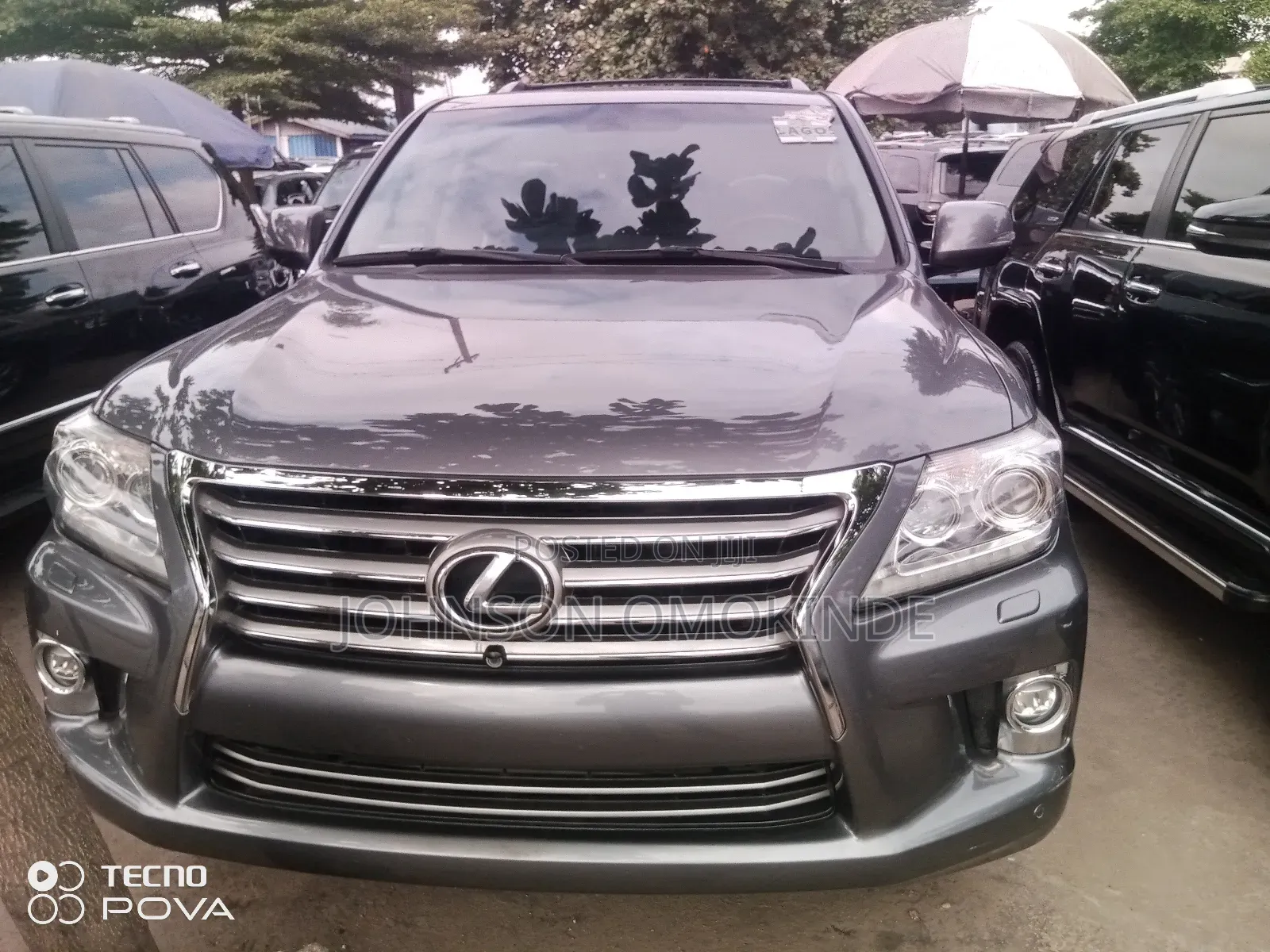 Lexus LX 570 AWD 2016 Gray