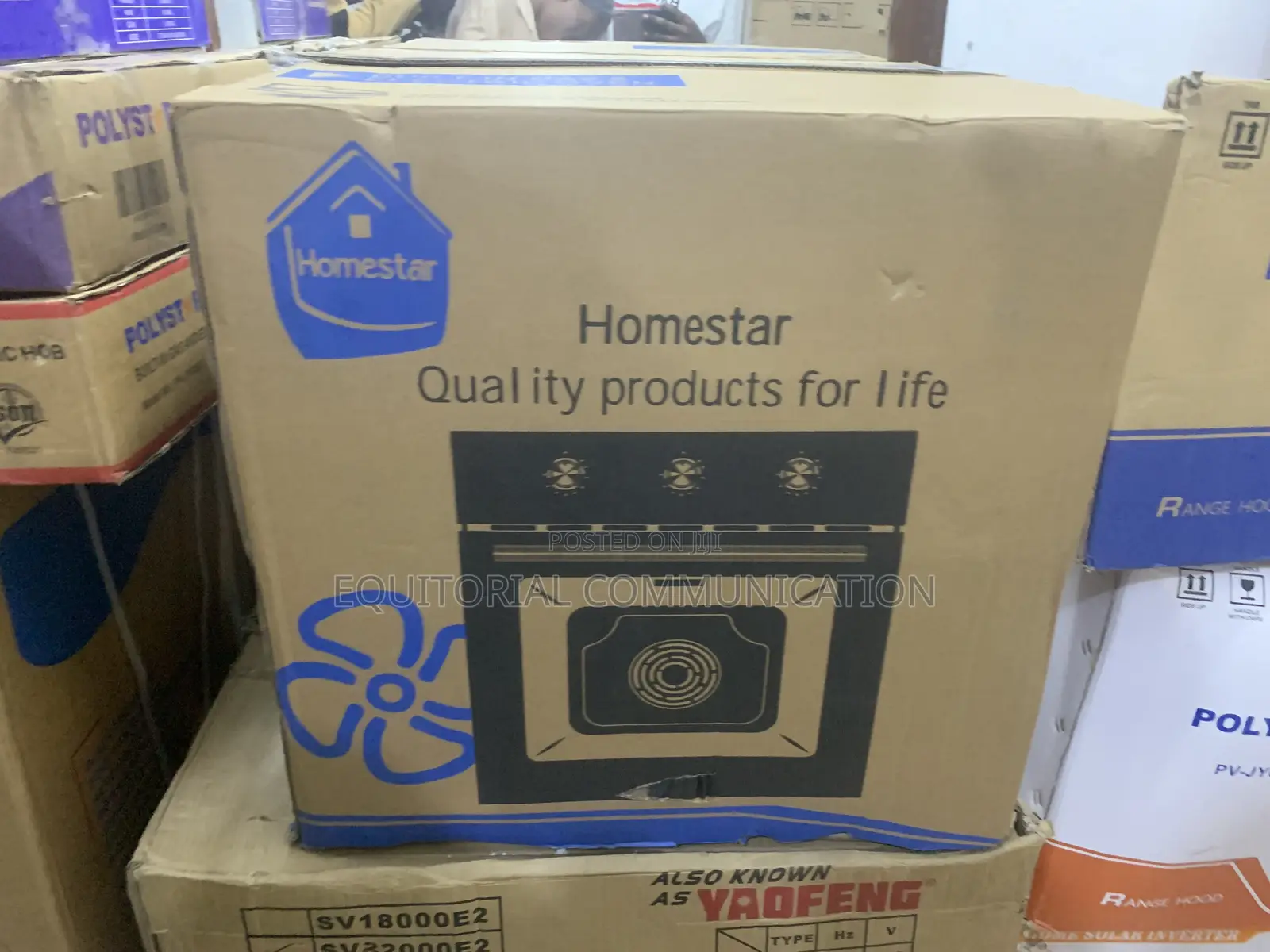 Homestar Dual‐Fuel Oven – Great for Baking, Roasting Grilling
