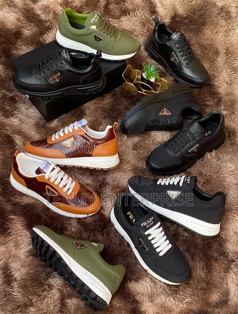 High Quality Prada Milano Luxe Sneakers