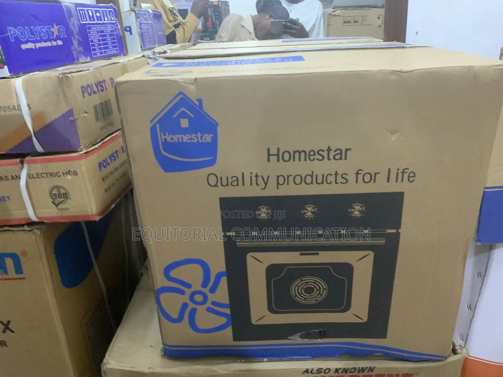 Homestar Hybrid Oven With Safety Sensors – Model Hsqmb60‐Bk