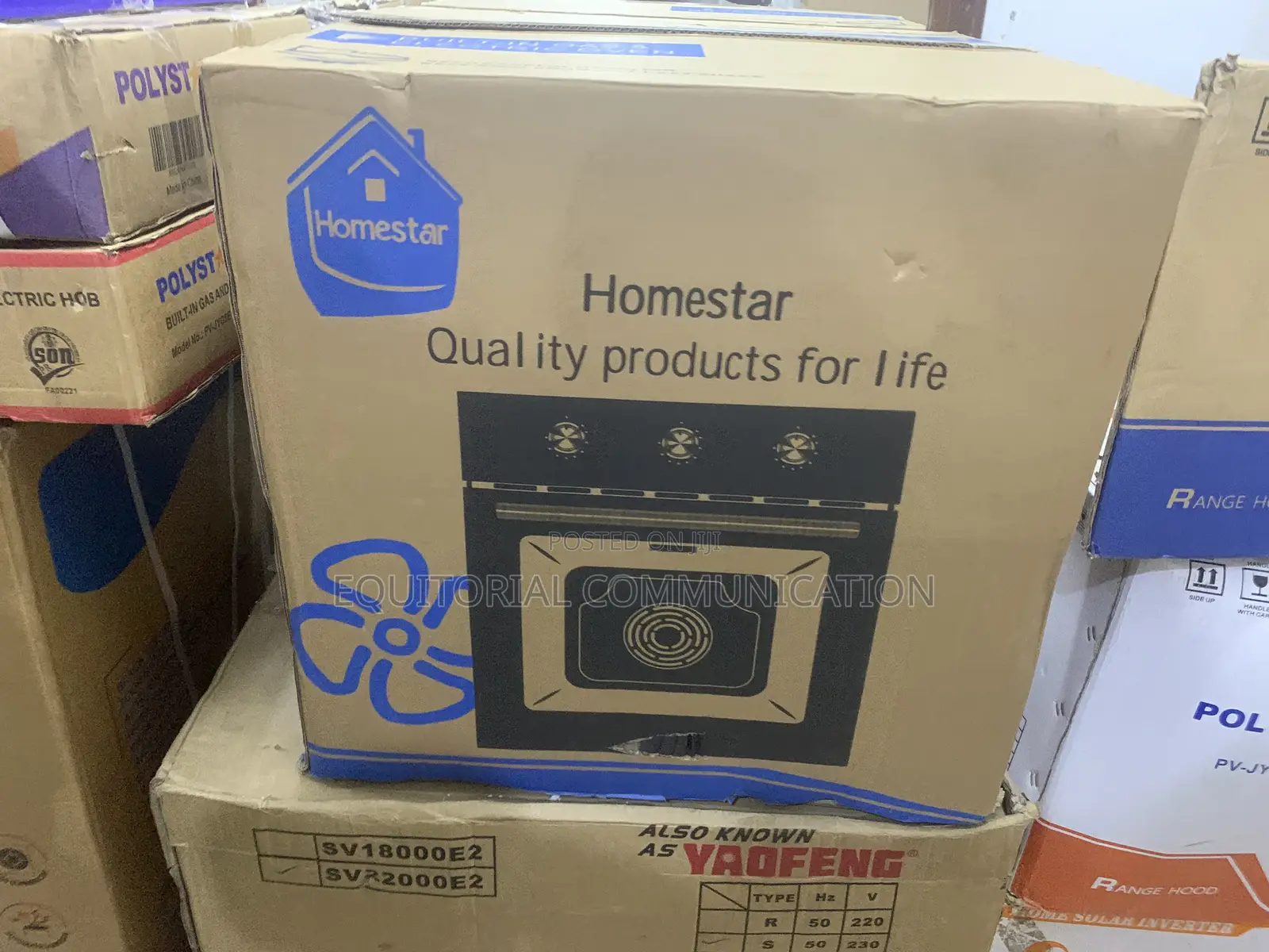Homestar Hsqmb60‐Bk – Multi‐Mode Built‐In Oven, Gas Electric