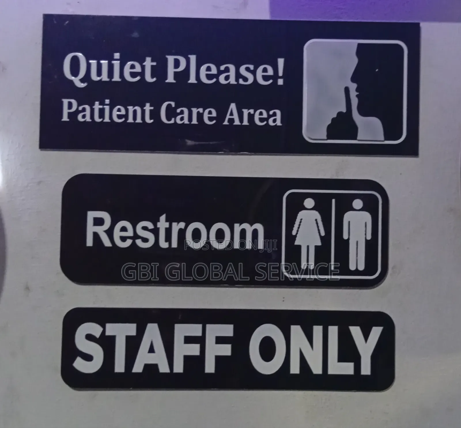 Indoor Interior Sign