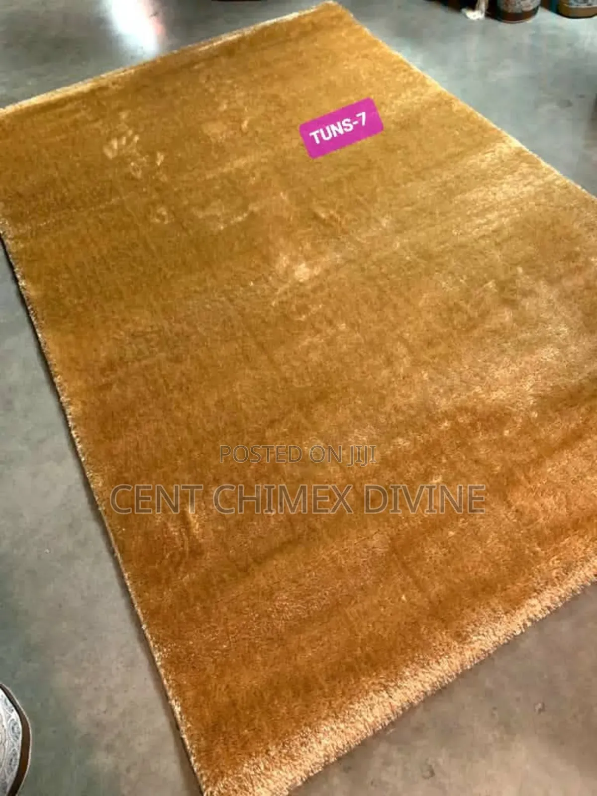 Shaggy Center Rugs Plain No Design
