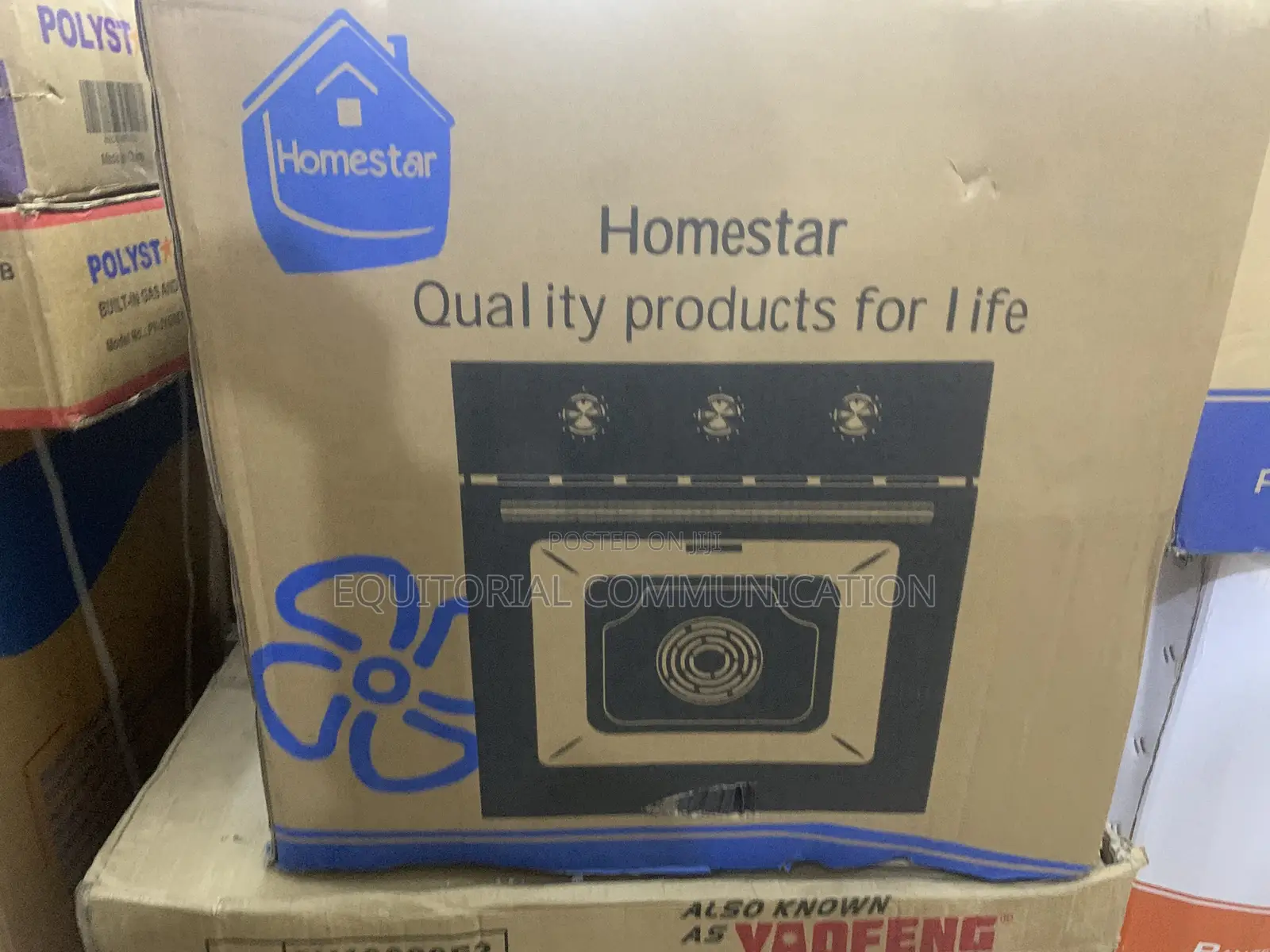 Homestar 60 Cm Dual Oven Hsqmb60‐Bk – Built-in Convenience