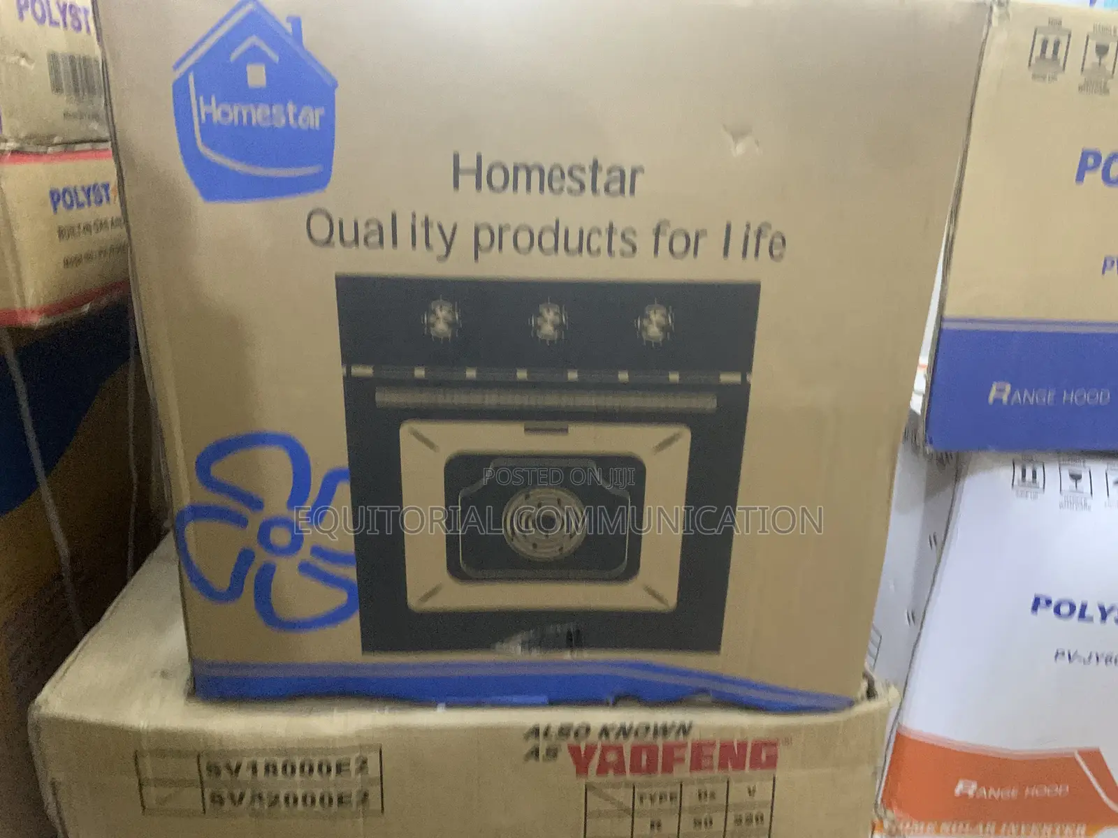 Homestar Hsqmb60-Bk Hybrid Oven – 60x60cm Built-in Design
