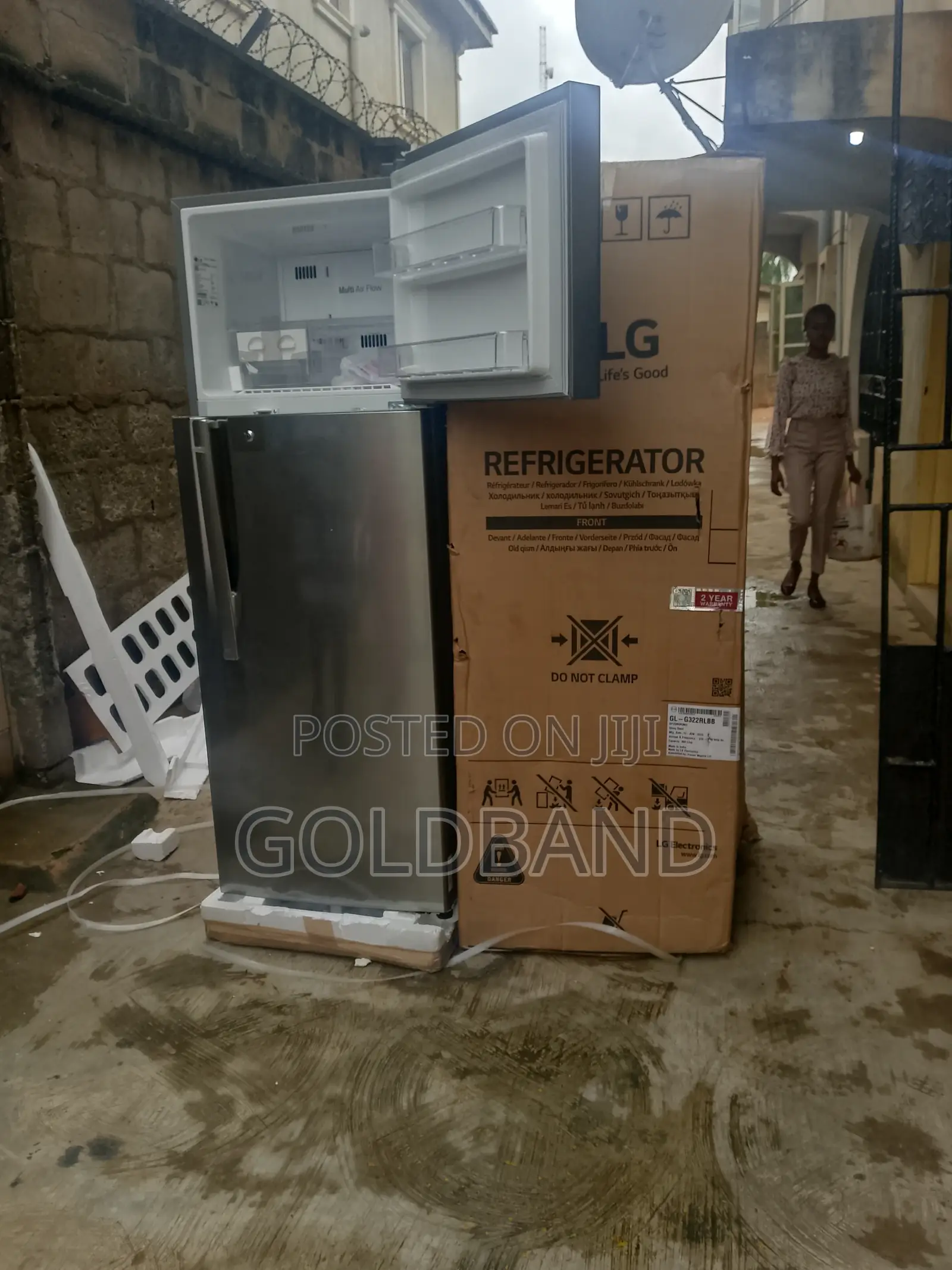 New in Stock Lg Double Door Refrigerator