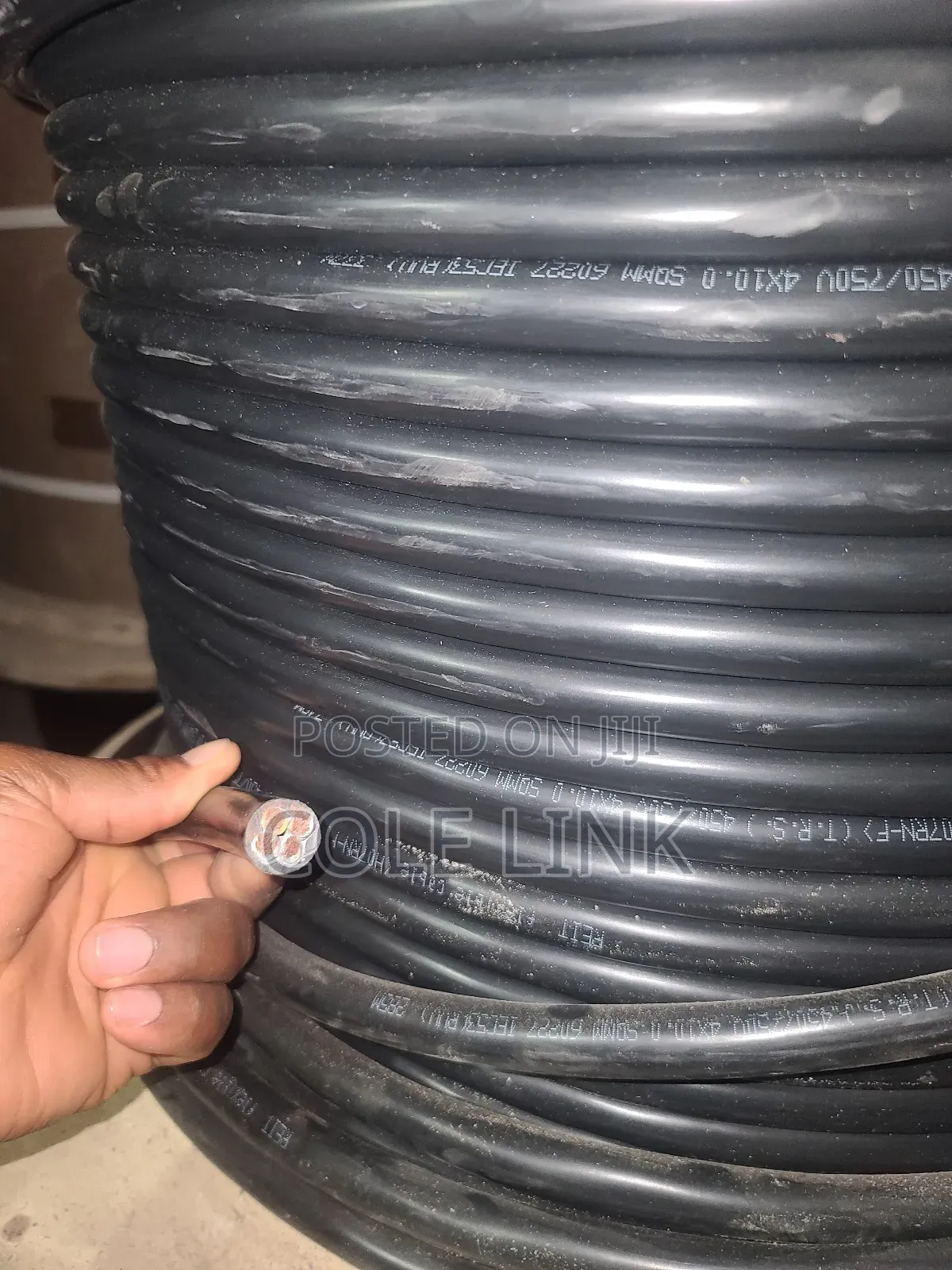 10mm 4core Flexible Electrical Cable (D.C) T.R.S