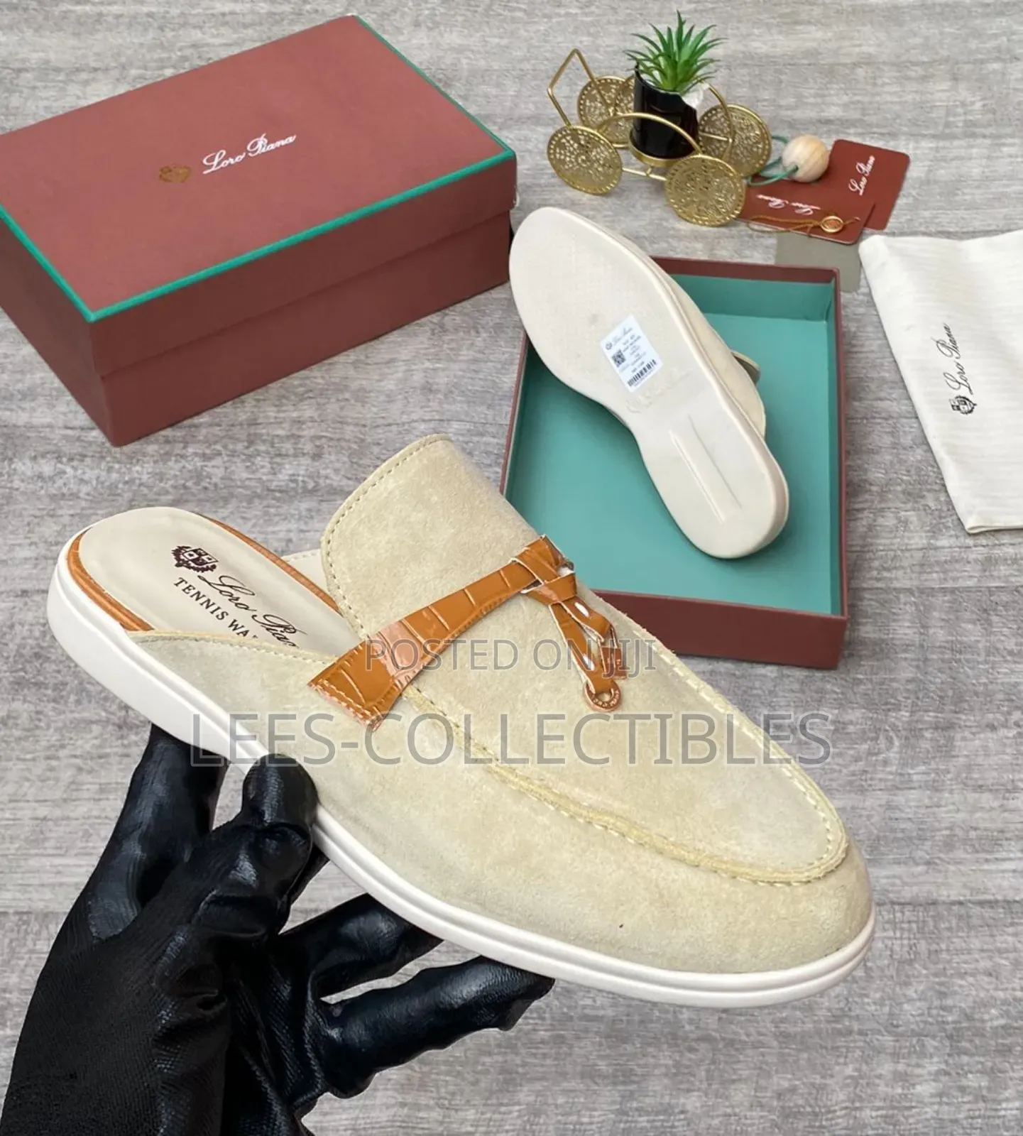 New Loro Piana Designers Half Shoe