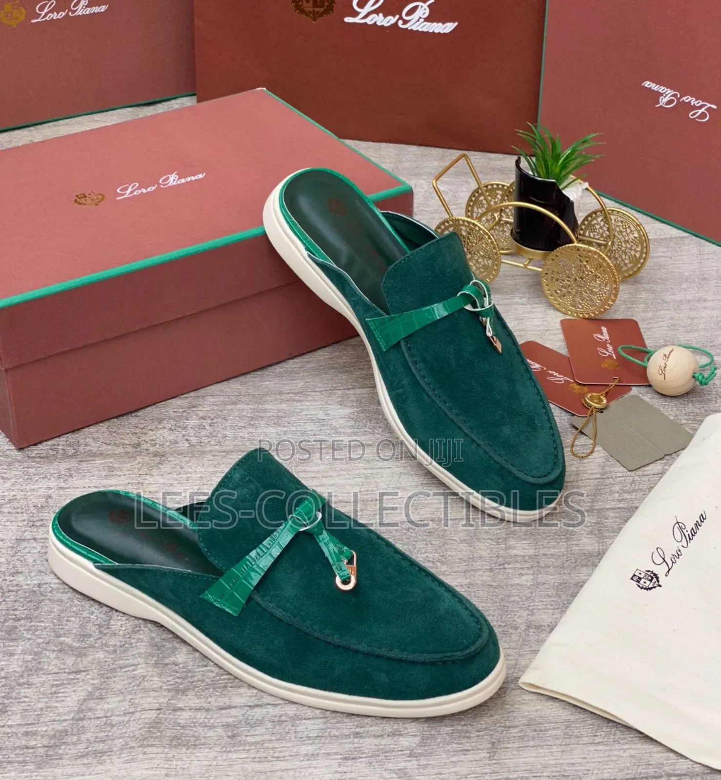 New Loro Piana Designers Half Shoe
