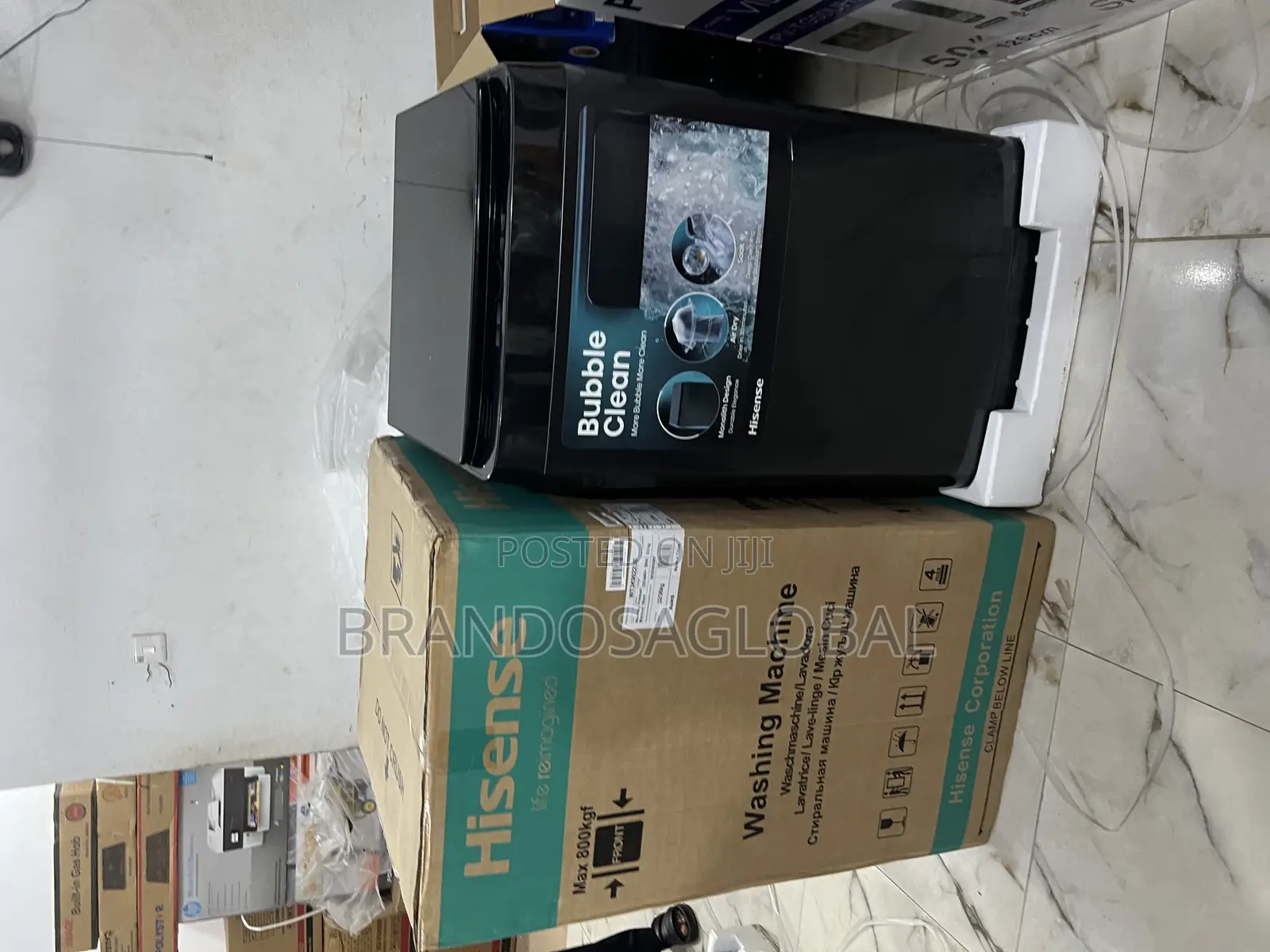 Hisense Automatic Top Loader – 9kg, Strong Motor