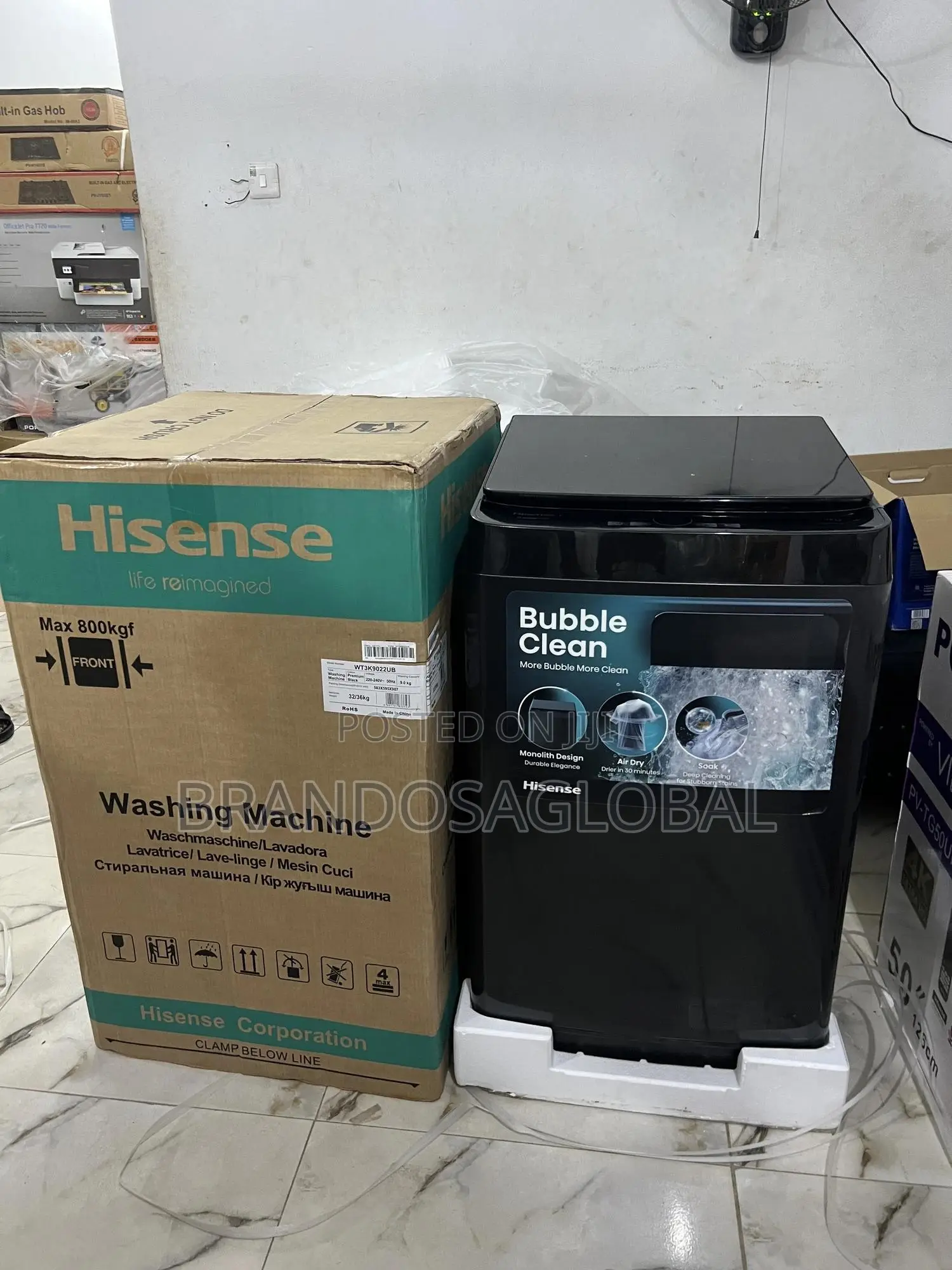 Hisense 9kg Washing Machine – Family Friendly