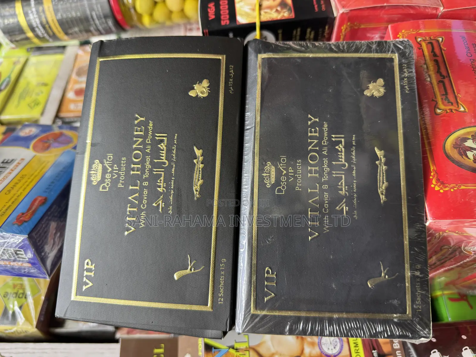 Vital Honey With Caviar Tangkat Ali Powder العسل الحيوي