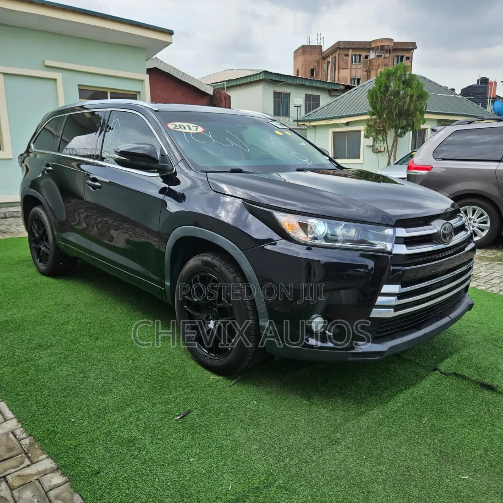 Toyota Highlander Limited 4x4 V6 (3.5L 6cyl 8A) 2017 Black