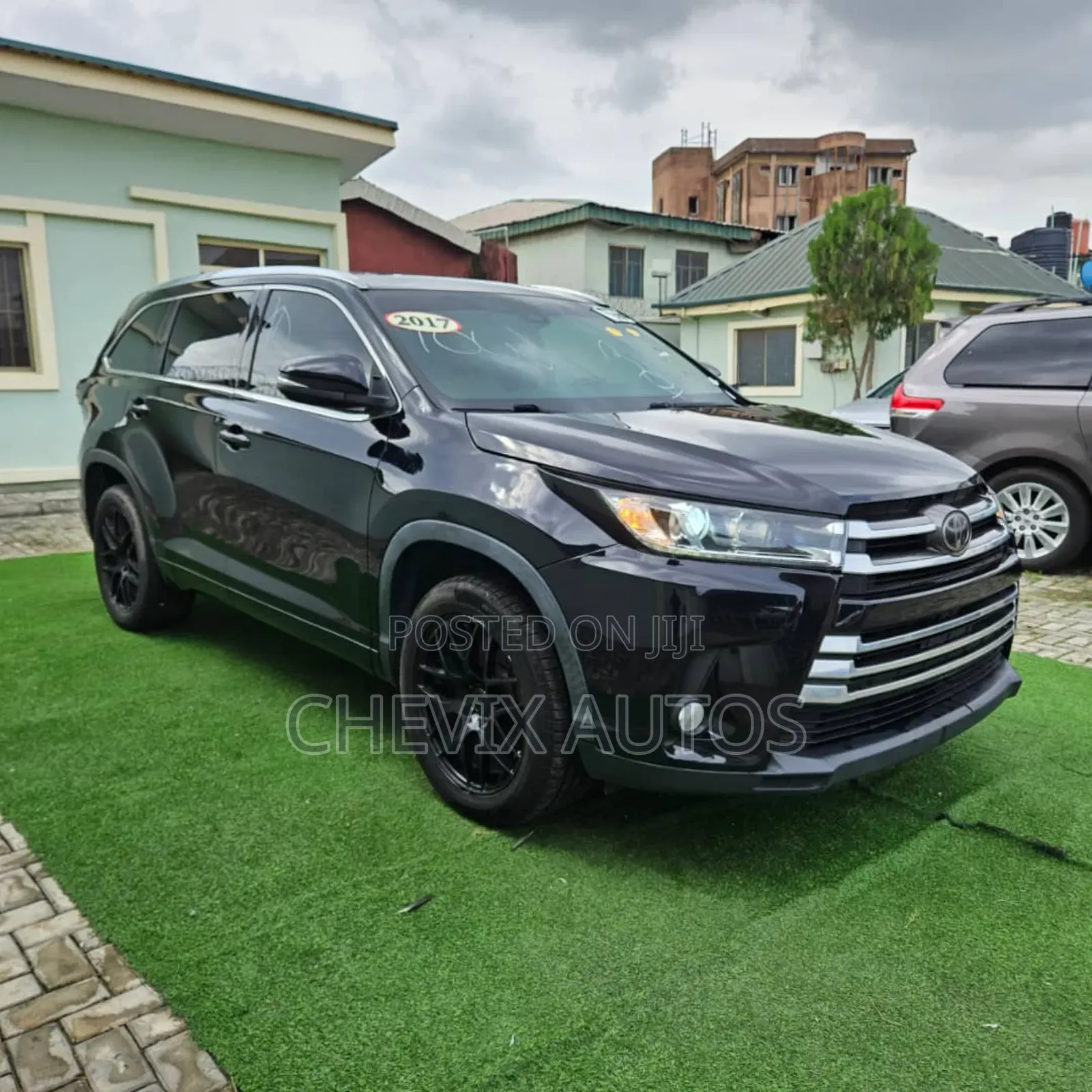 Toyota Highlander Limited 4x4 V6 (3.5L 6cyl 8A) 2017 Black