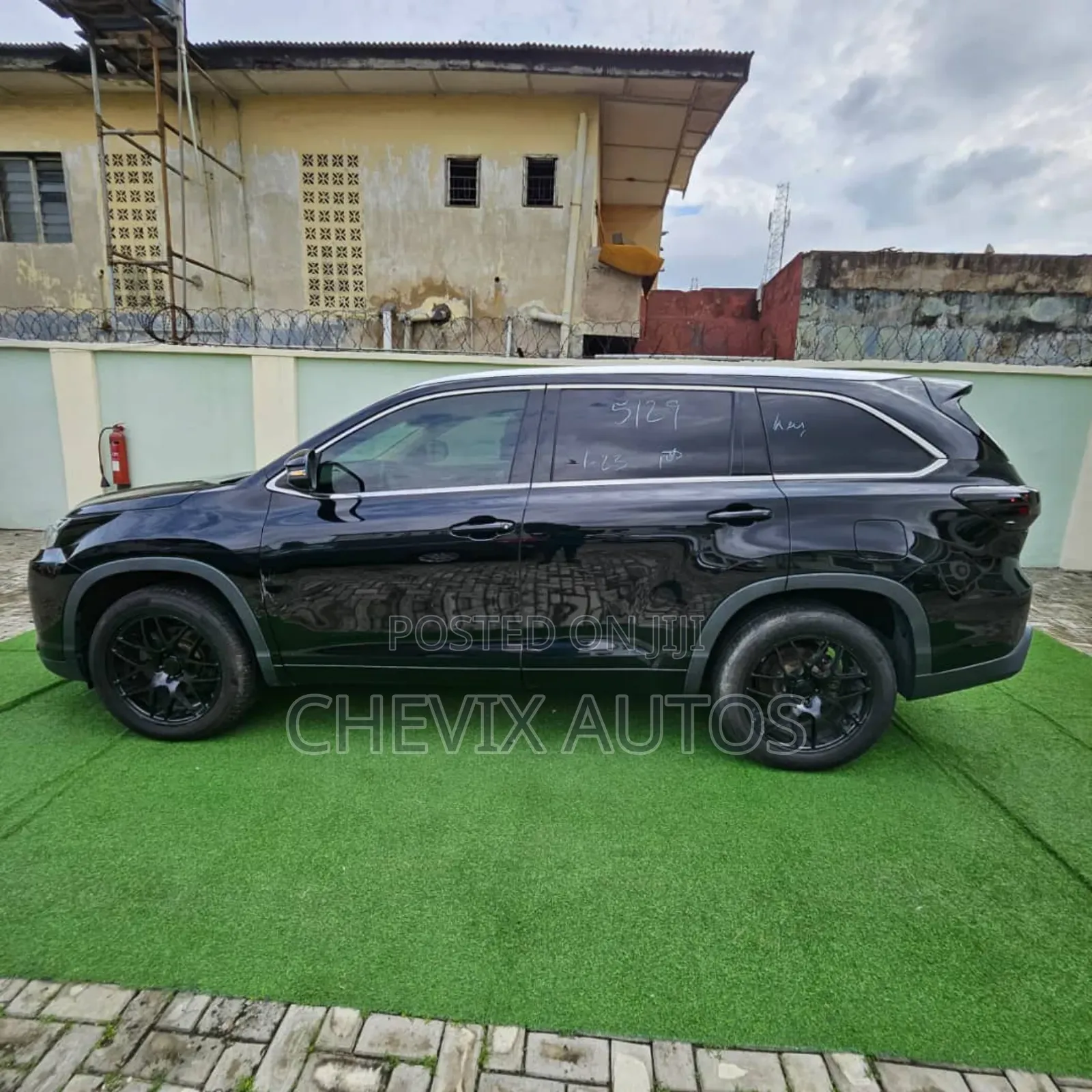 Toyota Highlander Limited 4x4 V6 (3.5L 6cyl 8A) 2017 Black