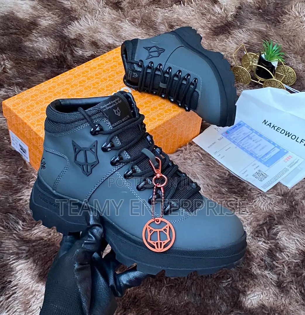 Naked Wolfe Luxury Designer High Sole Sneakers Boots