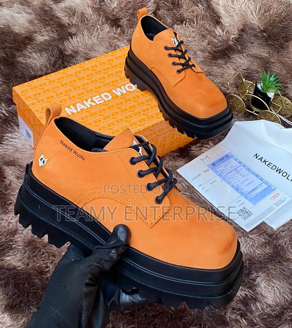 Naked Wolfe Luxury Designer High Sole Sneakers Boots