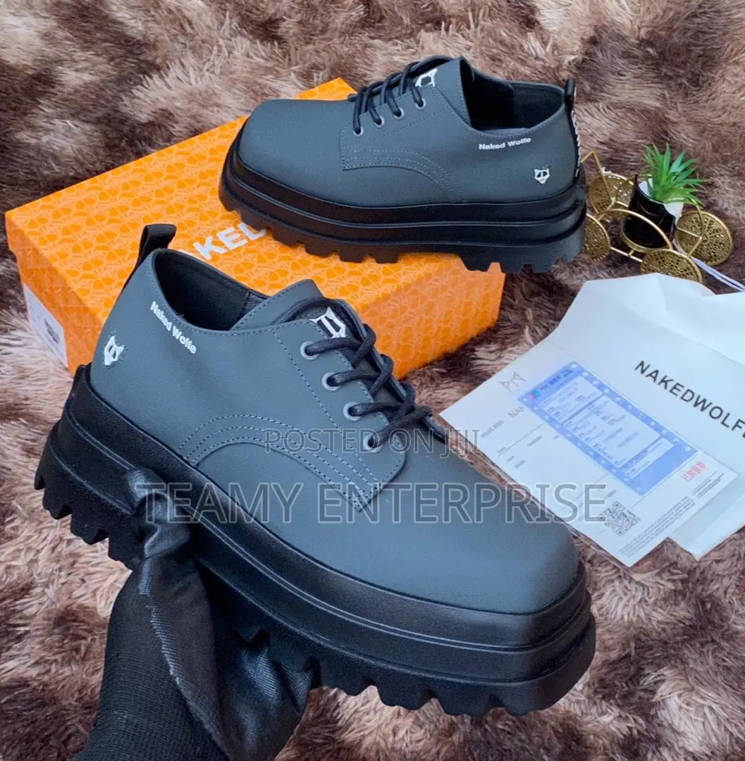 Naked Wolfe Luxury Designer High Sole Sneakers Boots