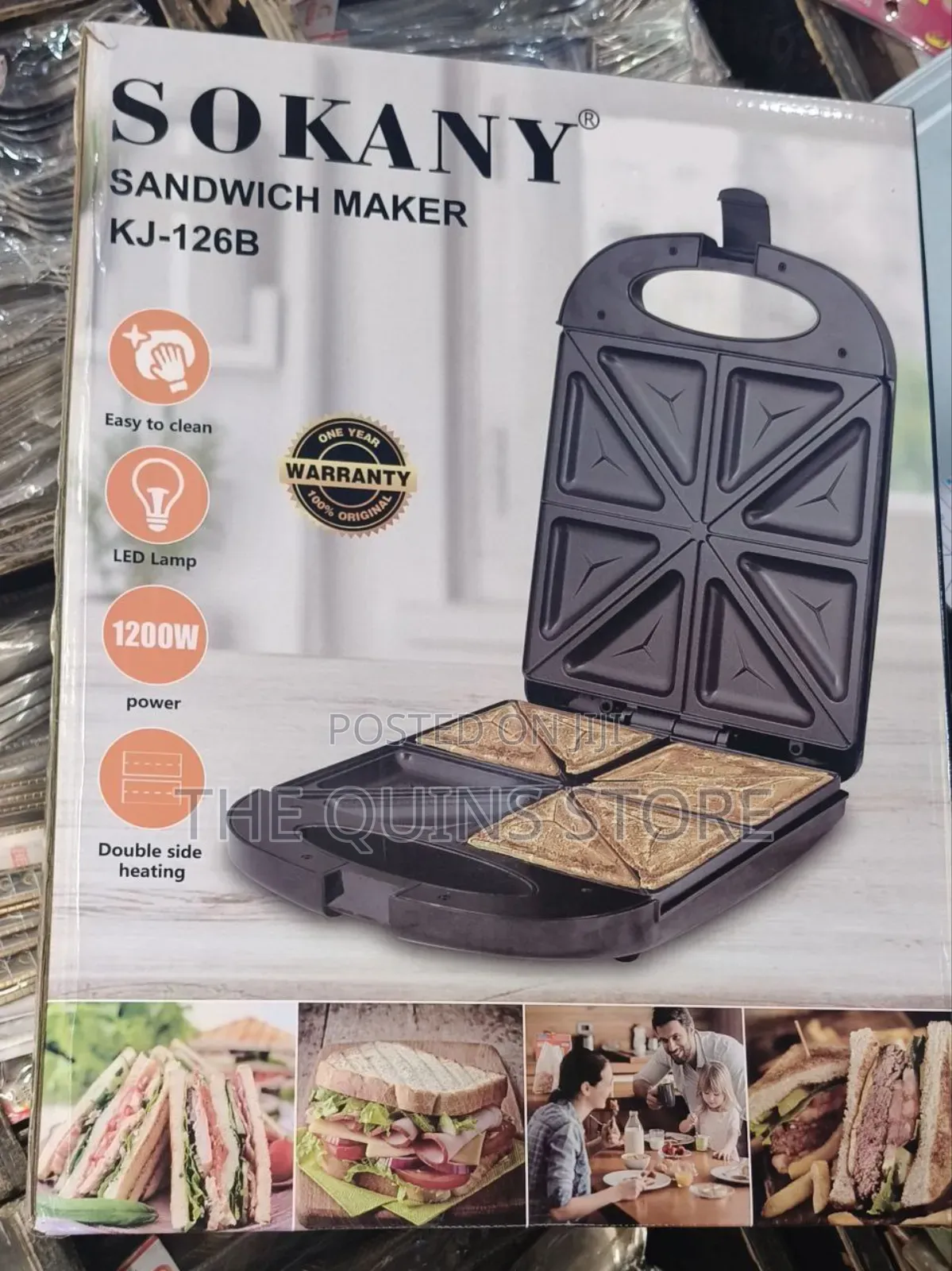 4face Sandwich Maker