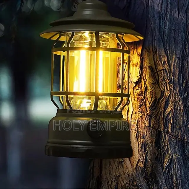Outdoor Lighting Portable Light Retro Horse Lantern Rechargeable