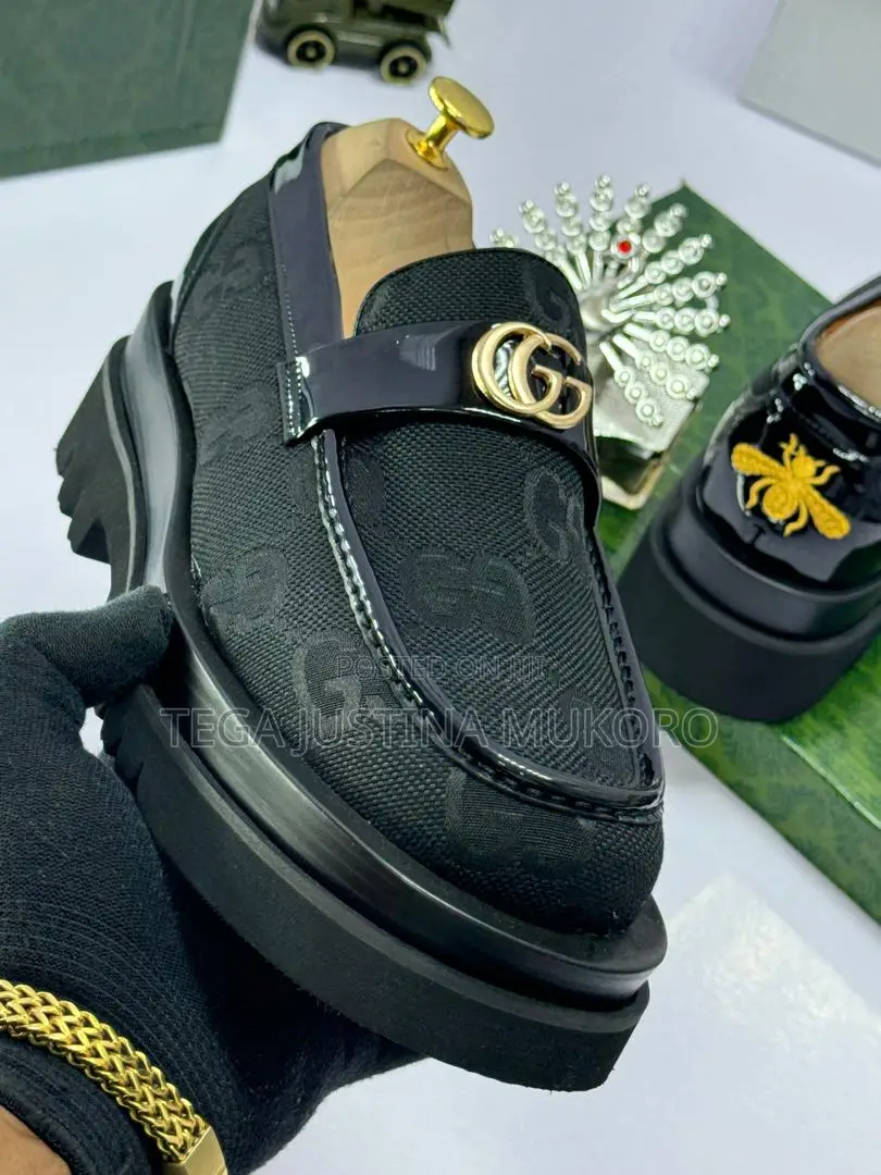 Gucci Men's High Sole Footwear