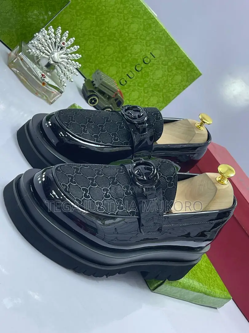 Gucci Men's High Sole Footwear