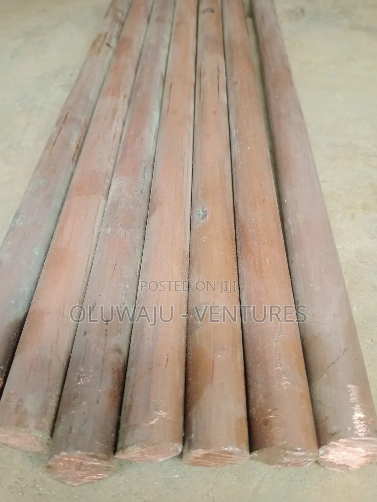 Copper Rods 20mm by 1meter ( All Diameter Available )