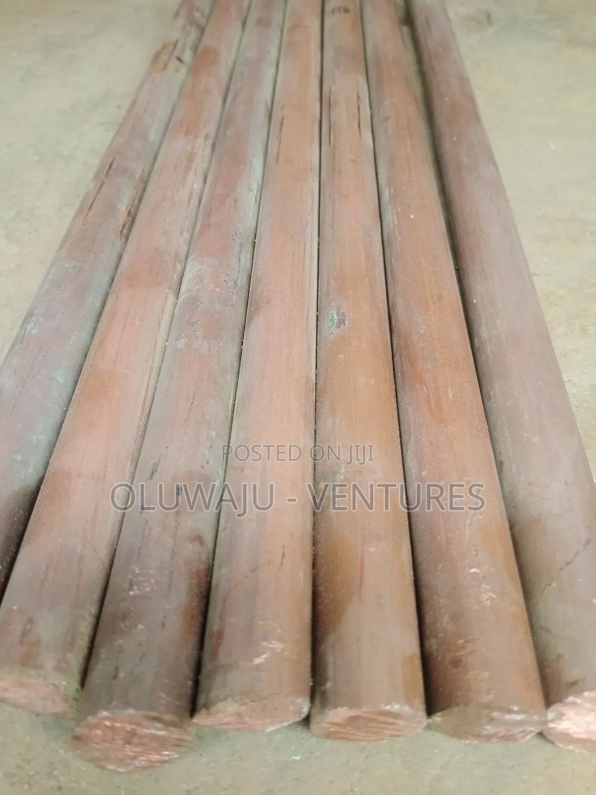 Copper Rods 20mm by 1meter ( All Diameter Available )