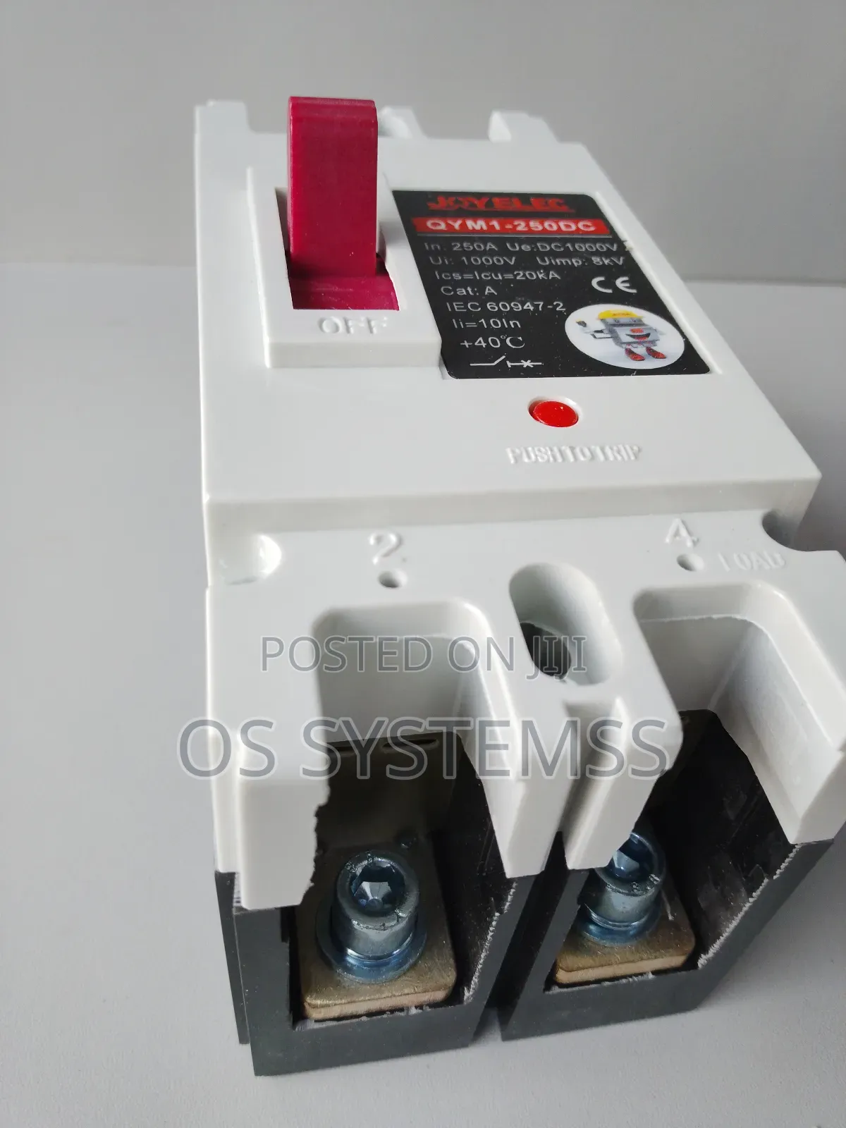 250ams Dc Breaker ( Inverter to Battery )