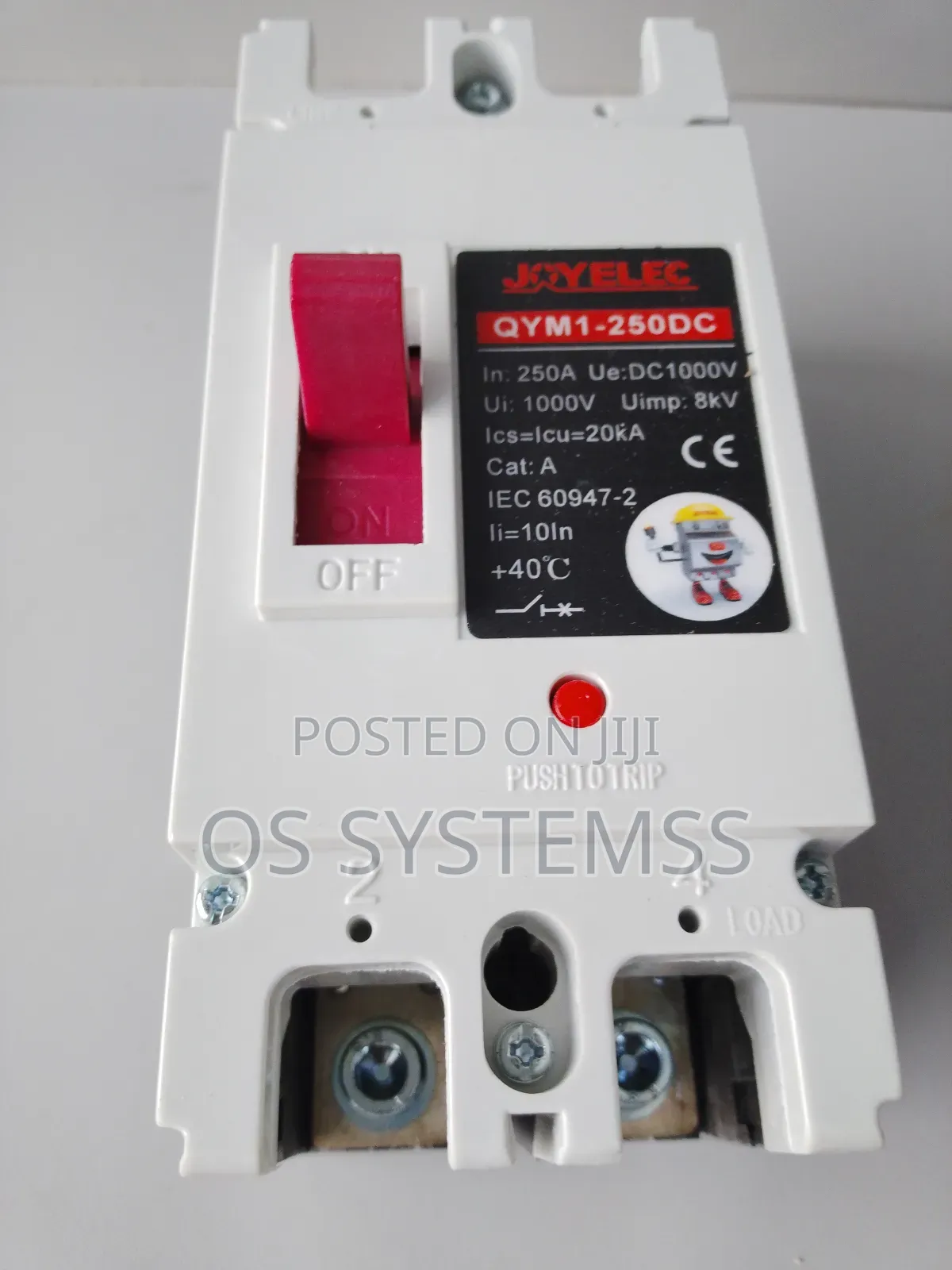 250ams Dc Breaker ( Inverter to Battery )