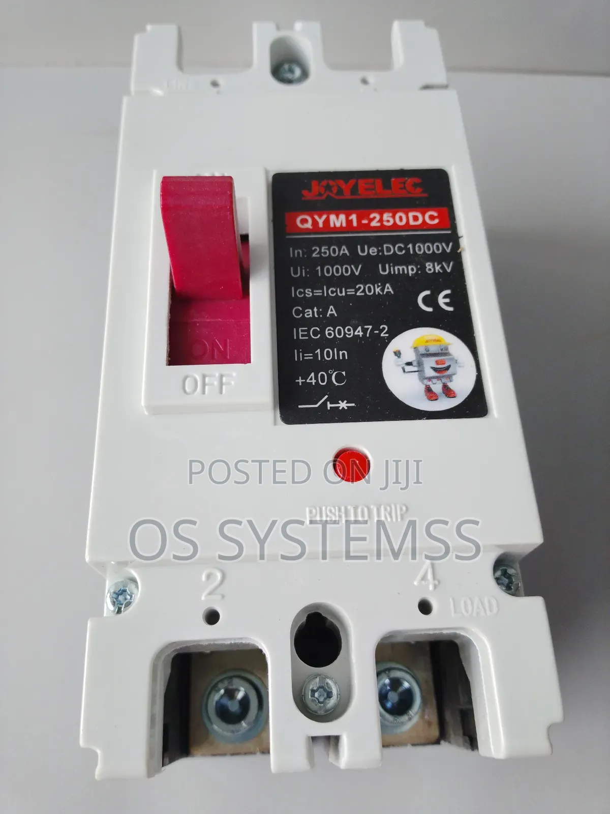 250ams Dc Breaker ( Inverter to Battery )