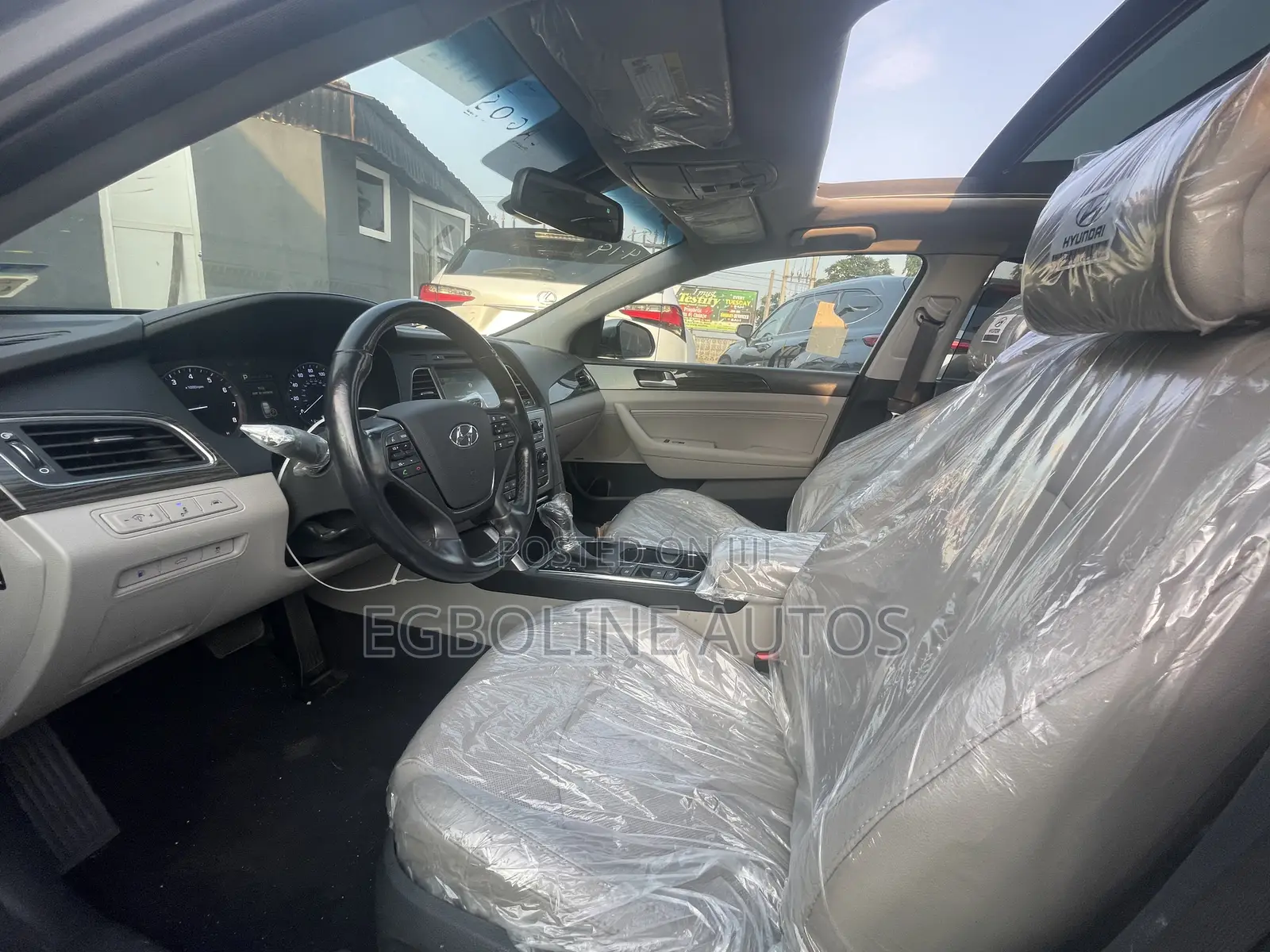Hyundai Sonata Limited 2.0T Seban (2.0L 4cyl 6A) 2016 Gray