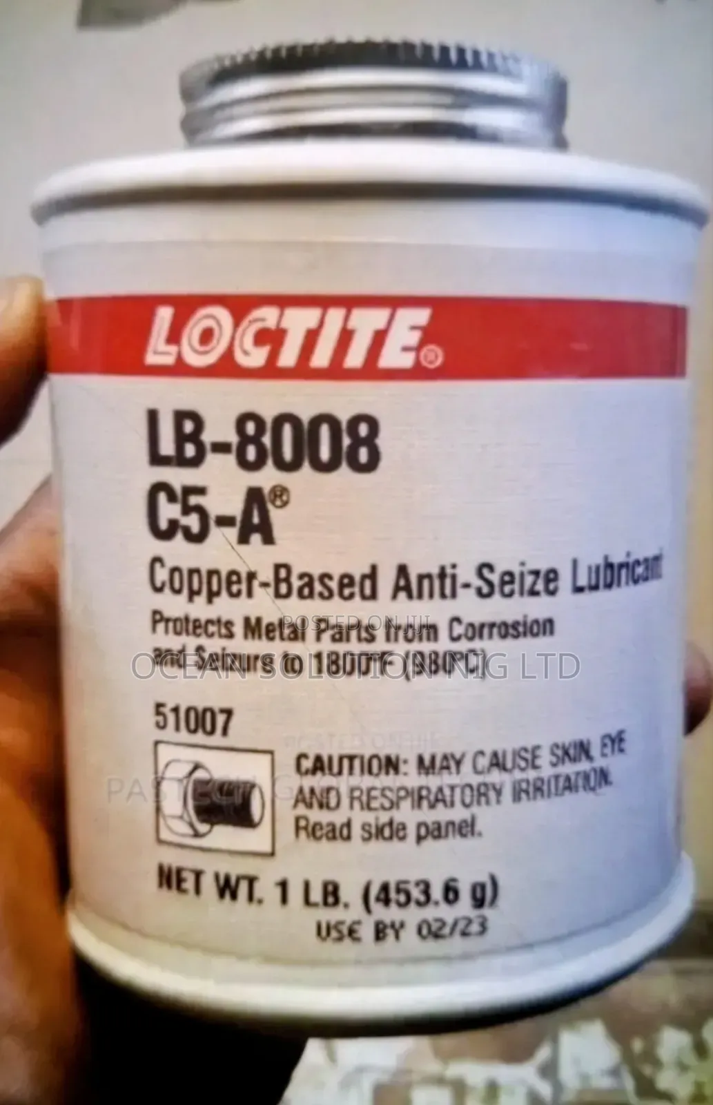 Loctite Lb 8008 Copper-Based Anti Seize Lubricant