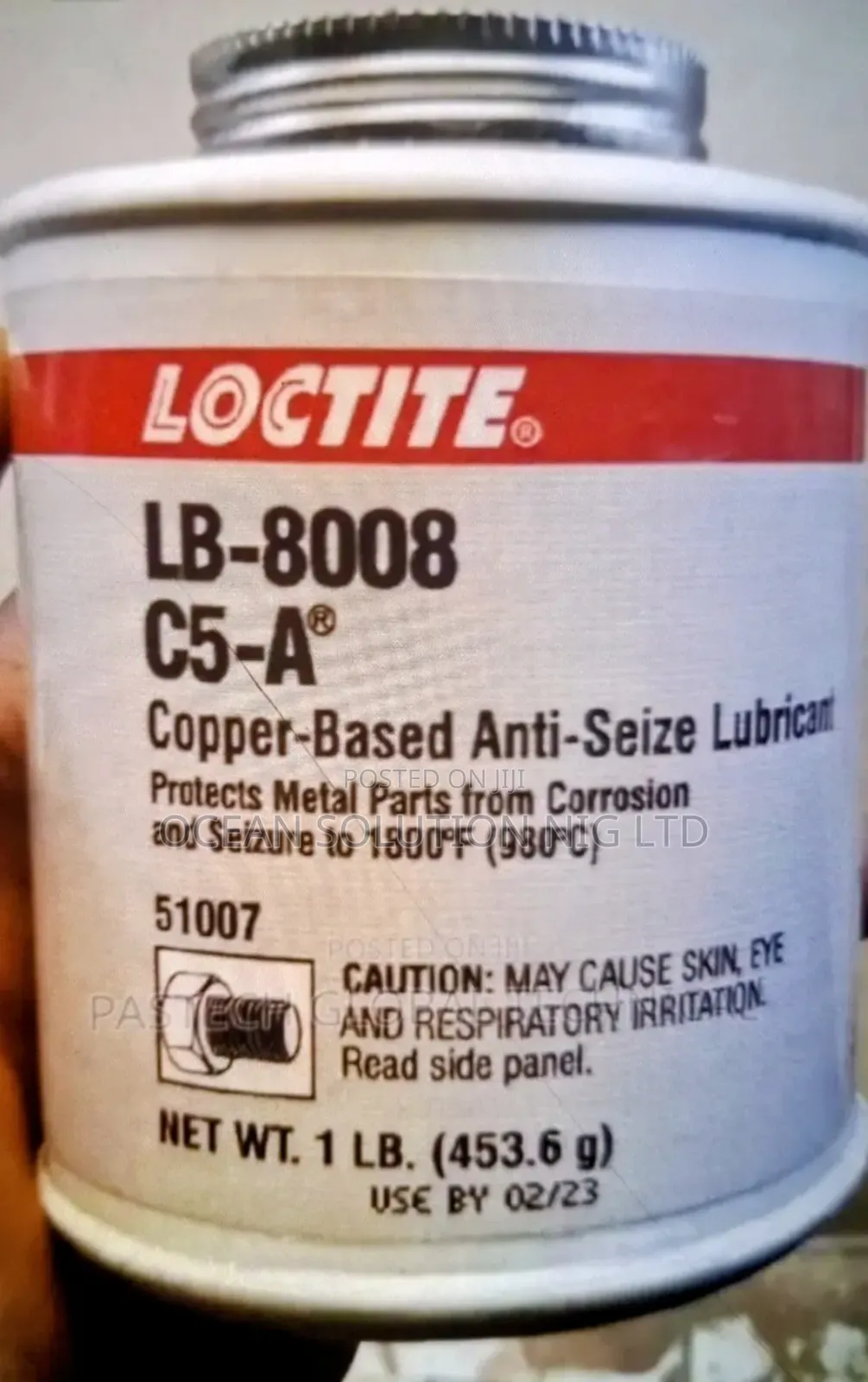 Loctite Lb 8008 Copper-Based Anti Seize Lubricant