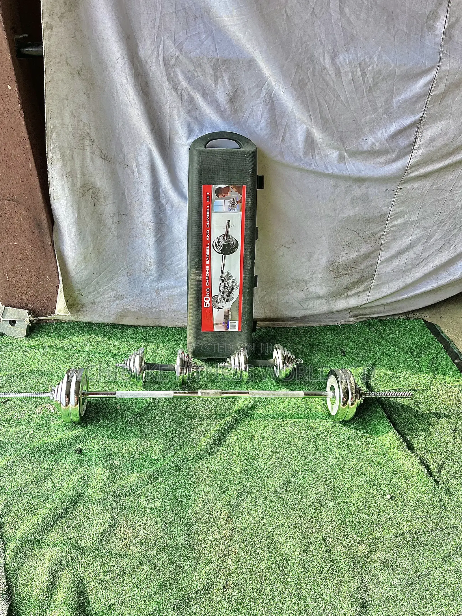 50kg Barbell With Dumbbell