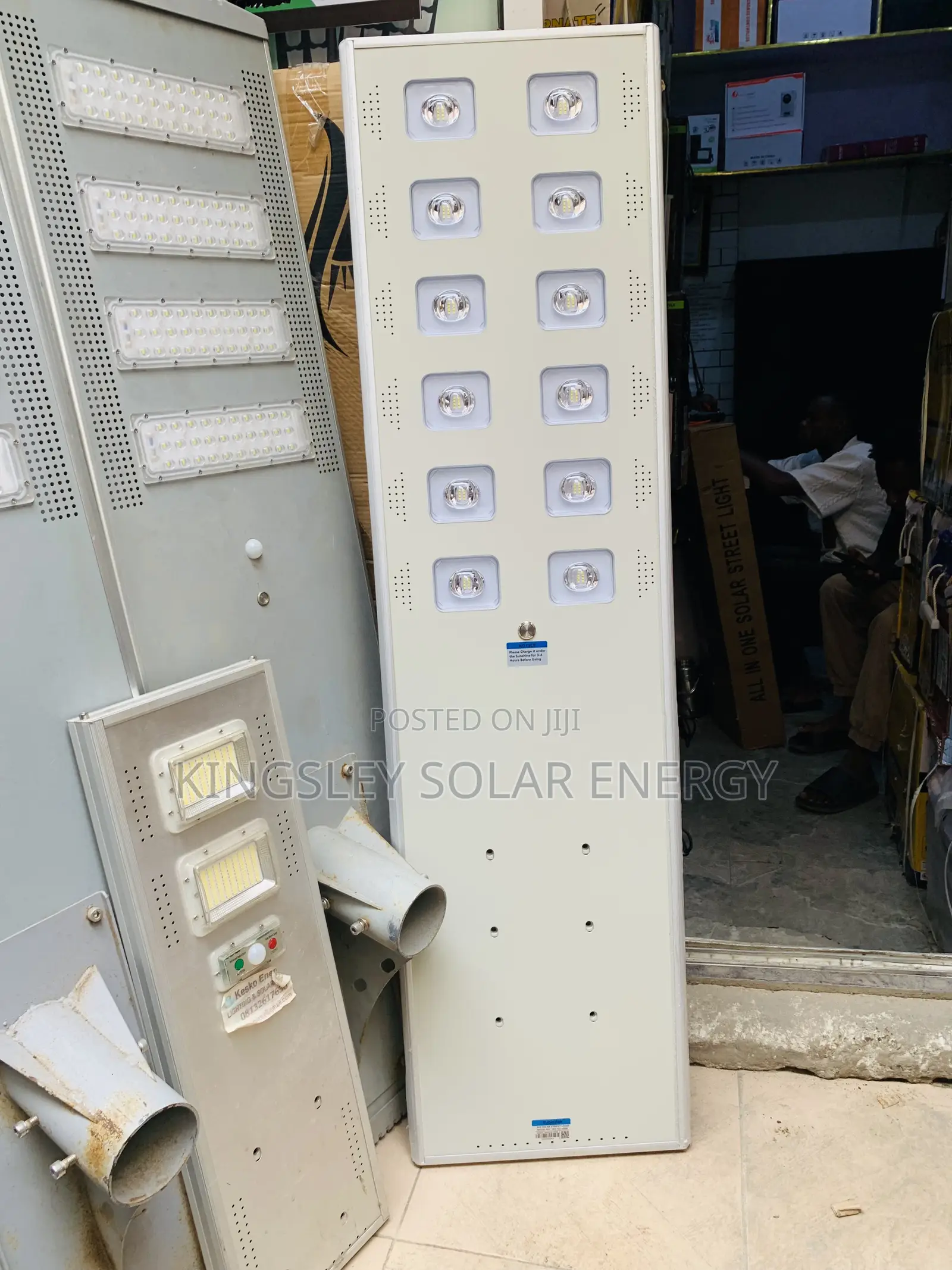 100w Wakatek All In One Solar Street Light