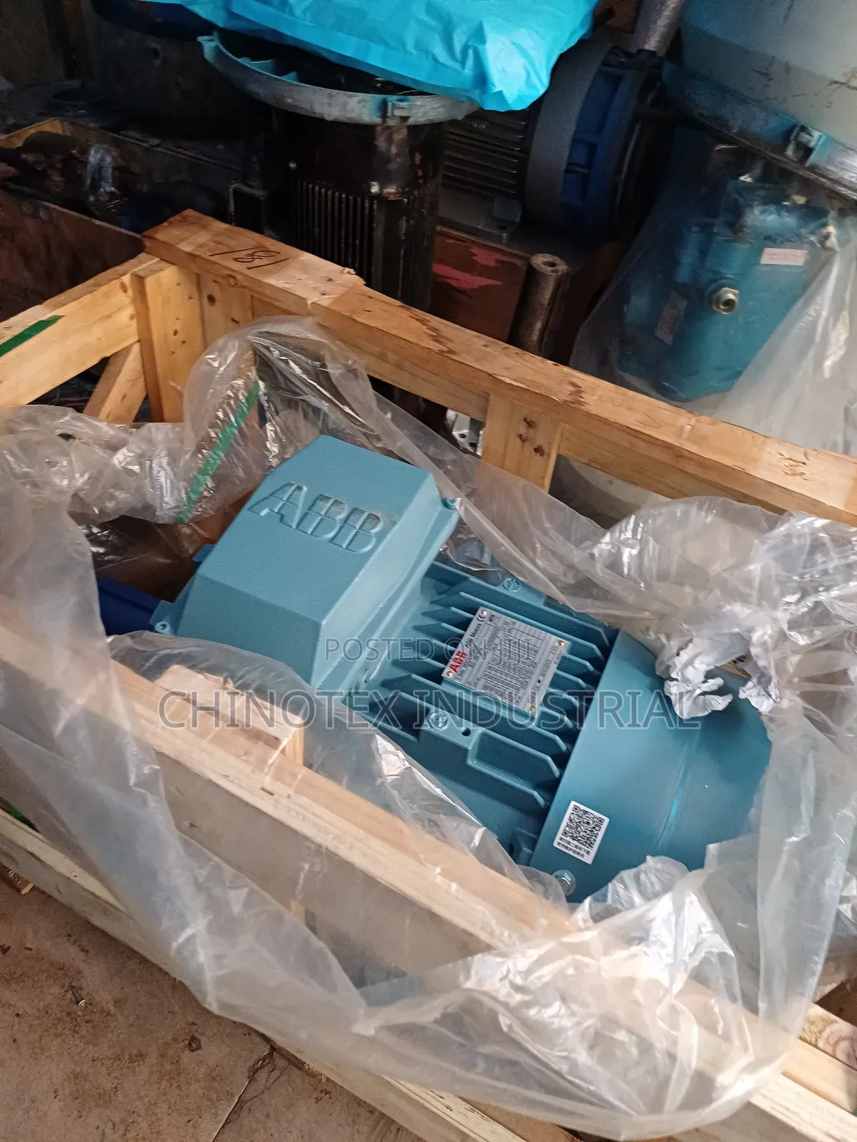 Abb Electric Motor 22kw/30hp 2940rpm 380/415v