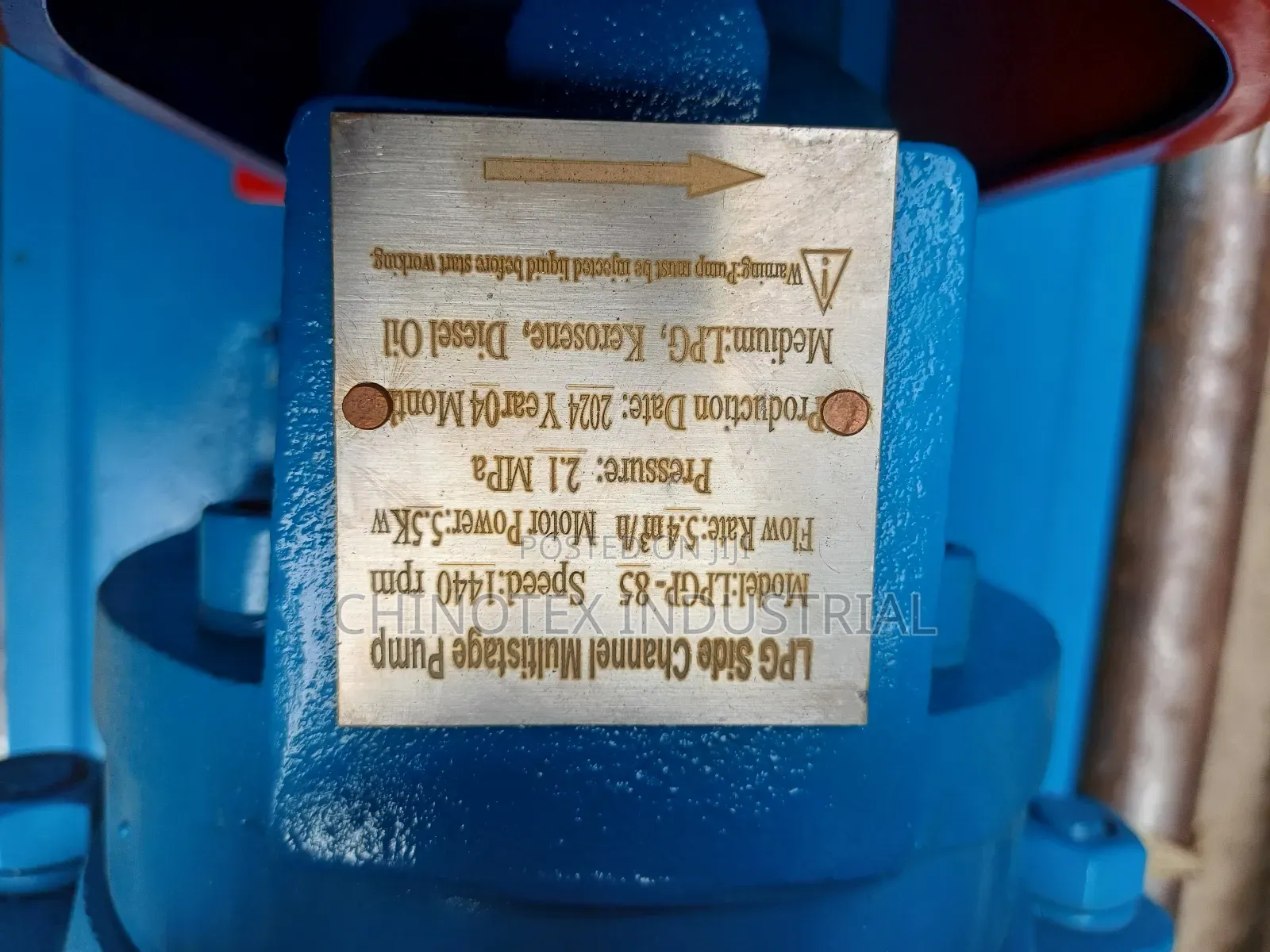 Channel Multistage Pump 5.5kw/7.5hp