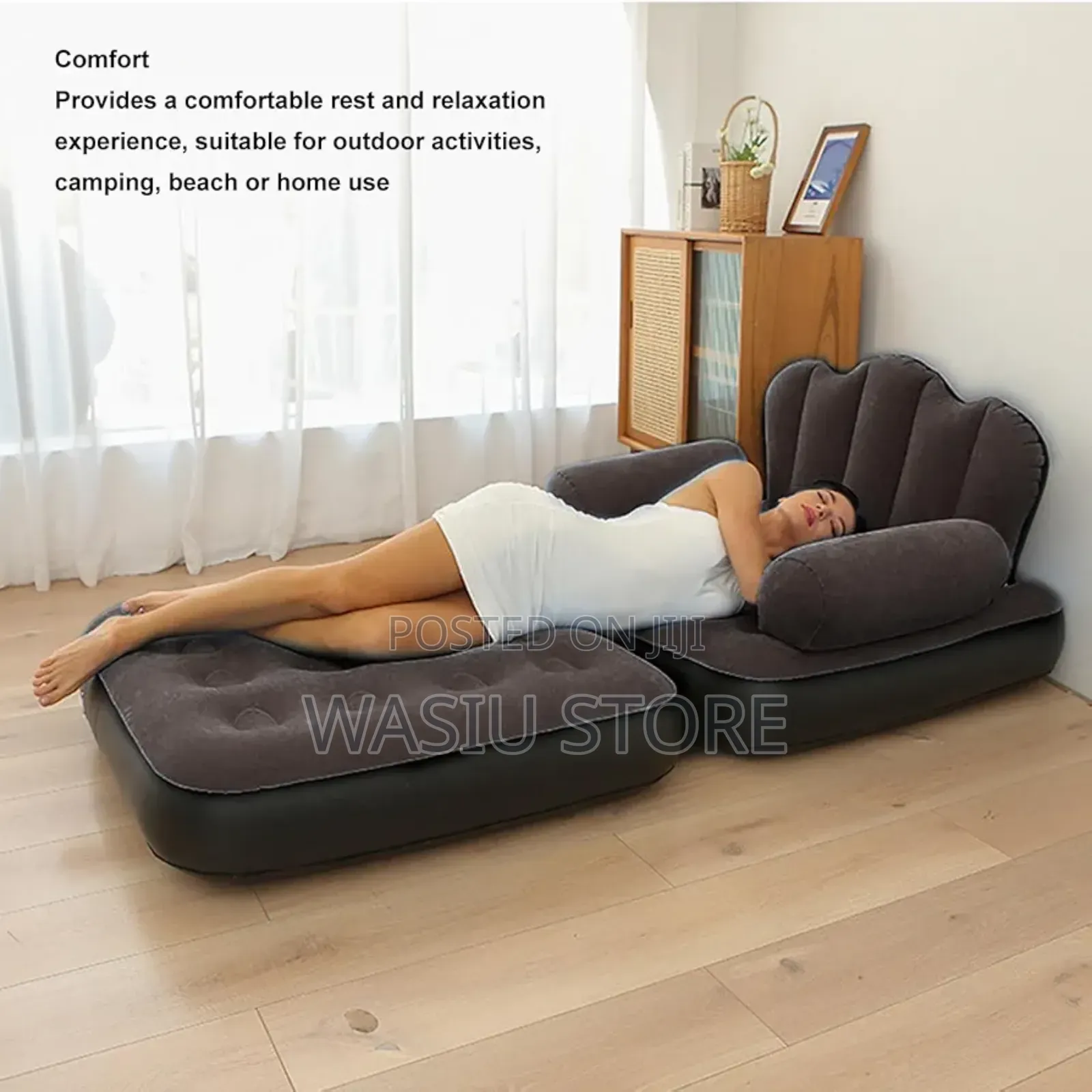 Sofa Chair and Bed With Pump