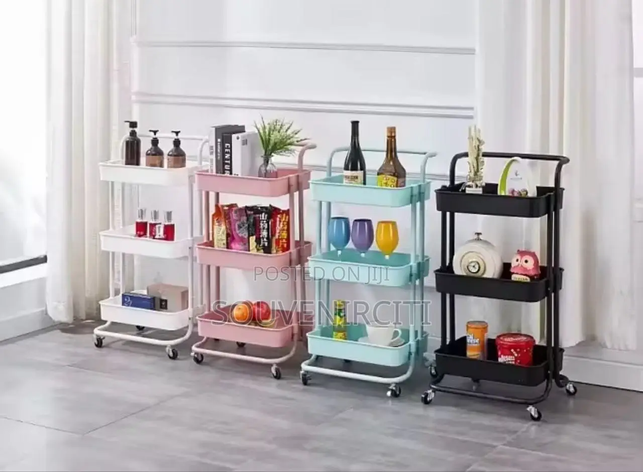 3tier Multipurpose Storage Trolley
