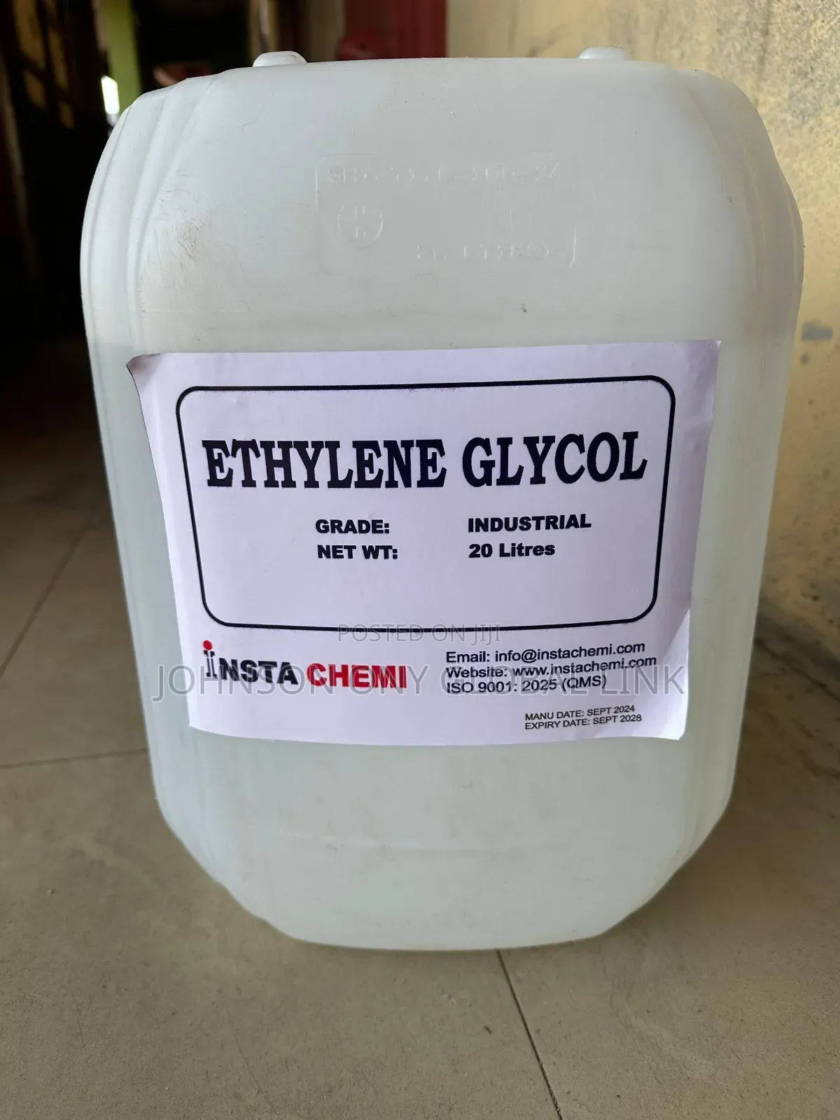 Ethylene Glycol 20 Liters