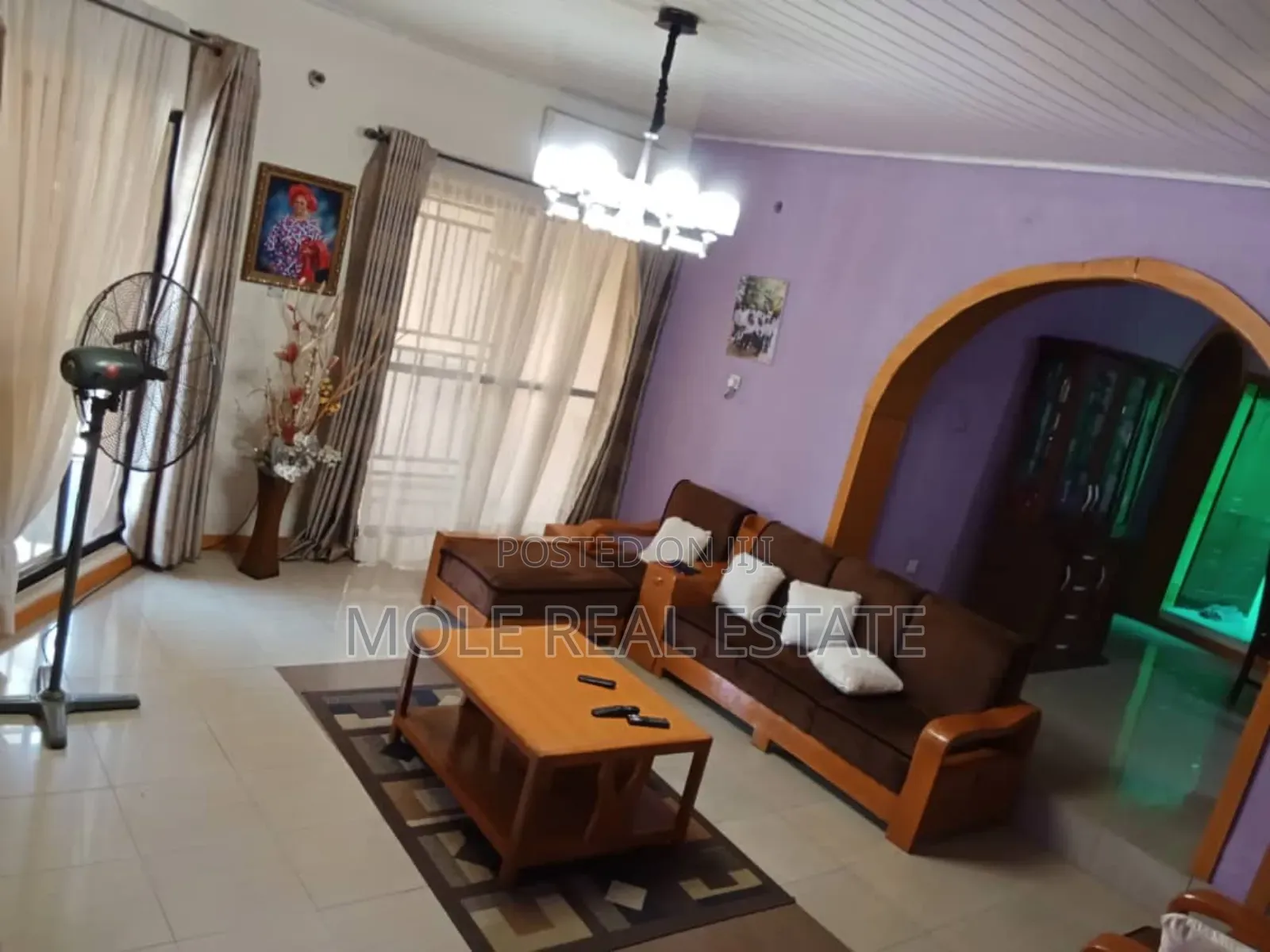 Furnished 6bdrm Bungalow in Abaranje for sale