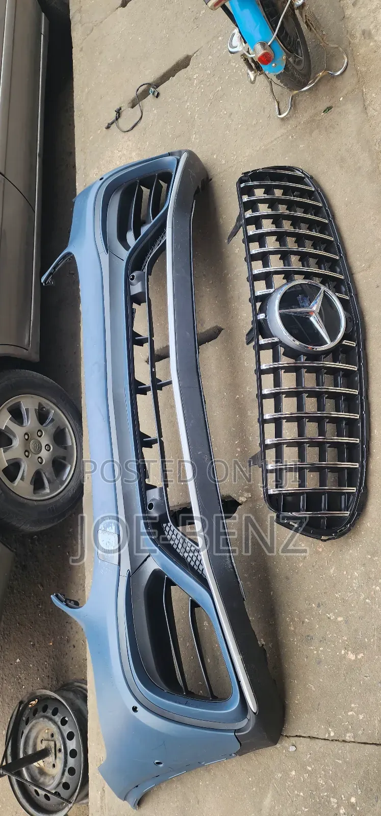 Glc300 2020 Amg Complete Front Bumper
