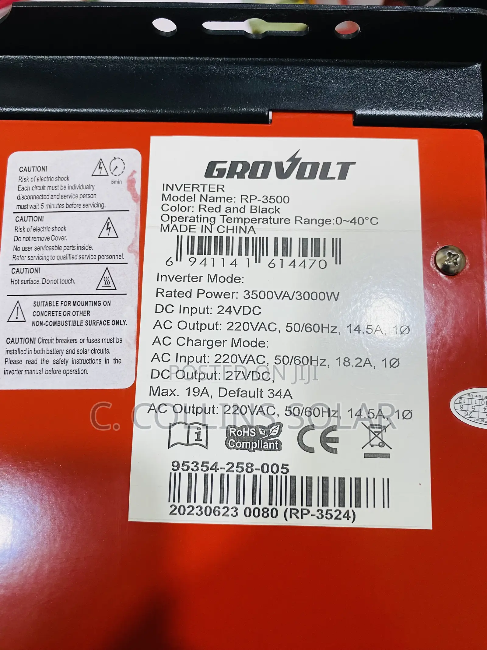 3.5kva 24v Ricco Inverter